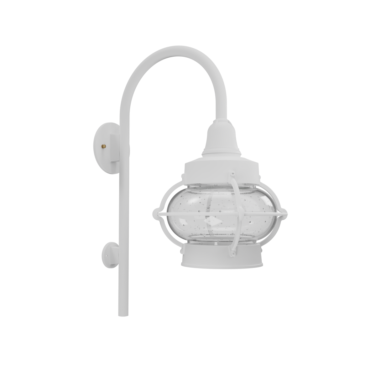 Bridgeport - Wall mount down with cane open bottom medium - 21899