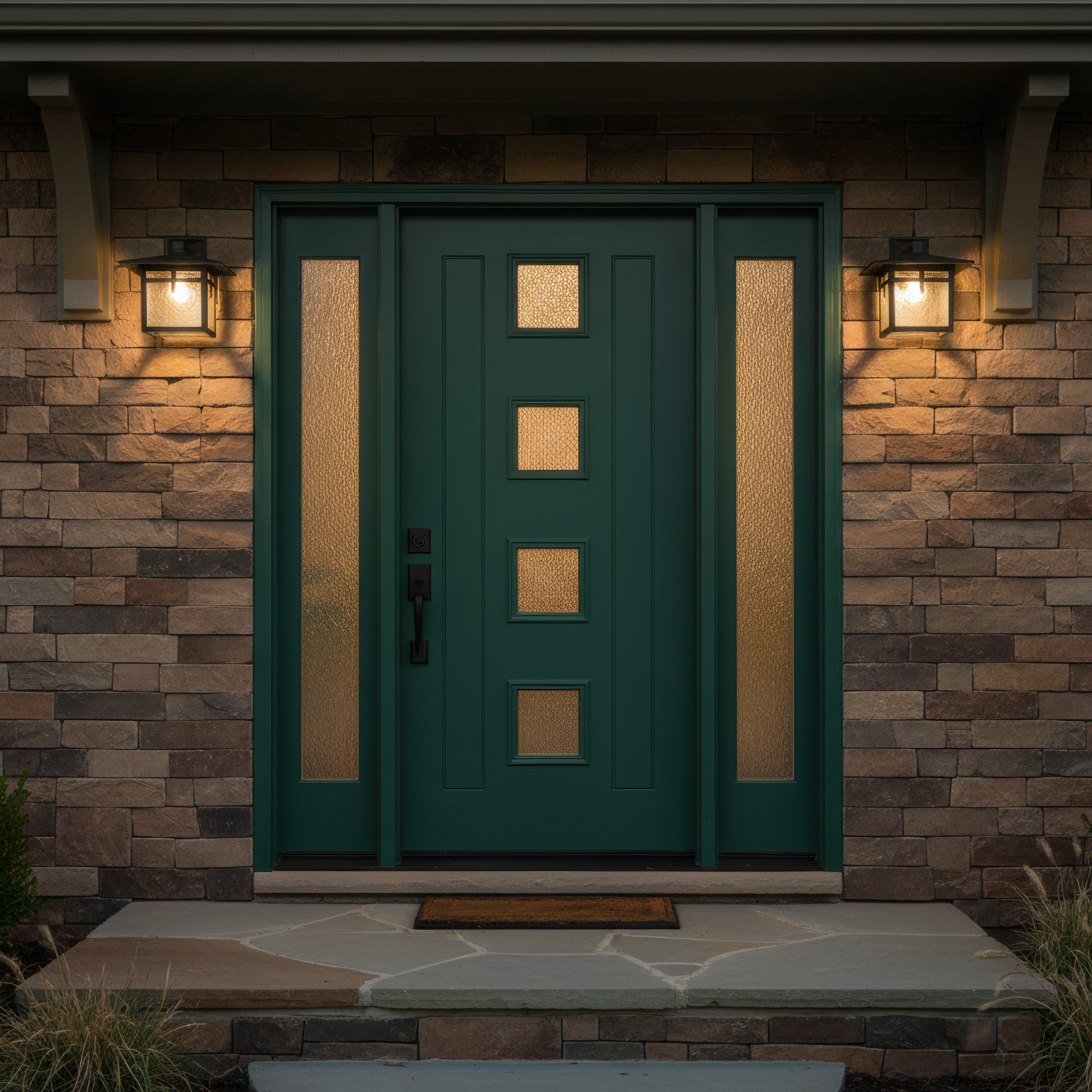 Glasgow - Medium size open back bottom mount wall mural - 28864