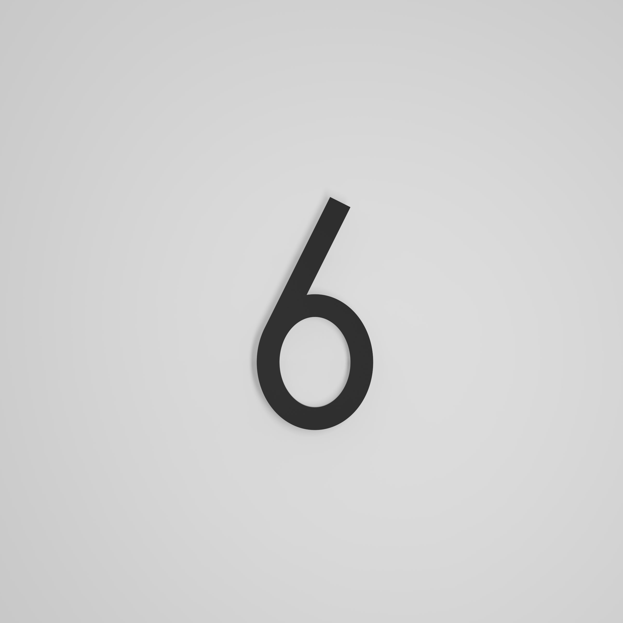 8 inch Floating Address Numbers