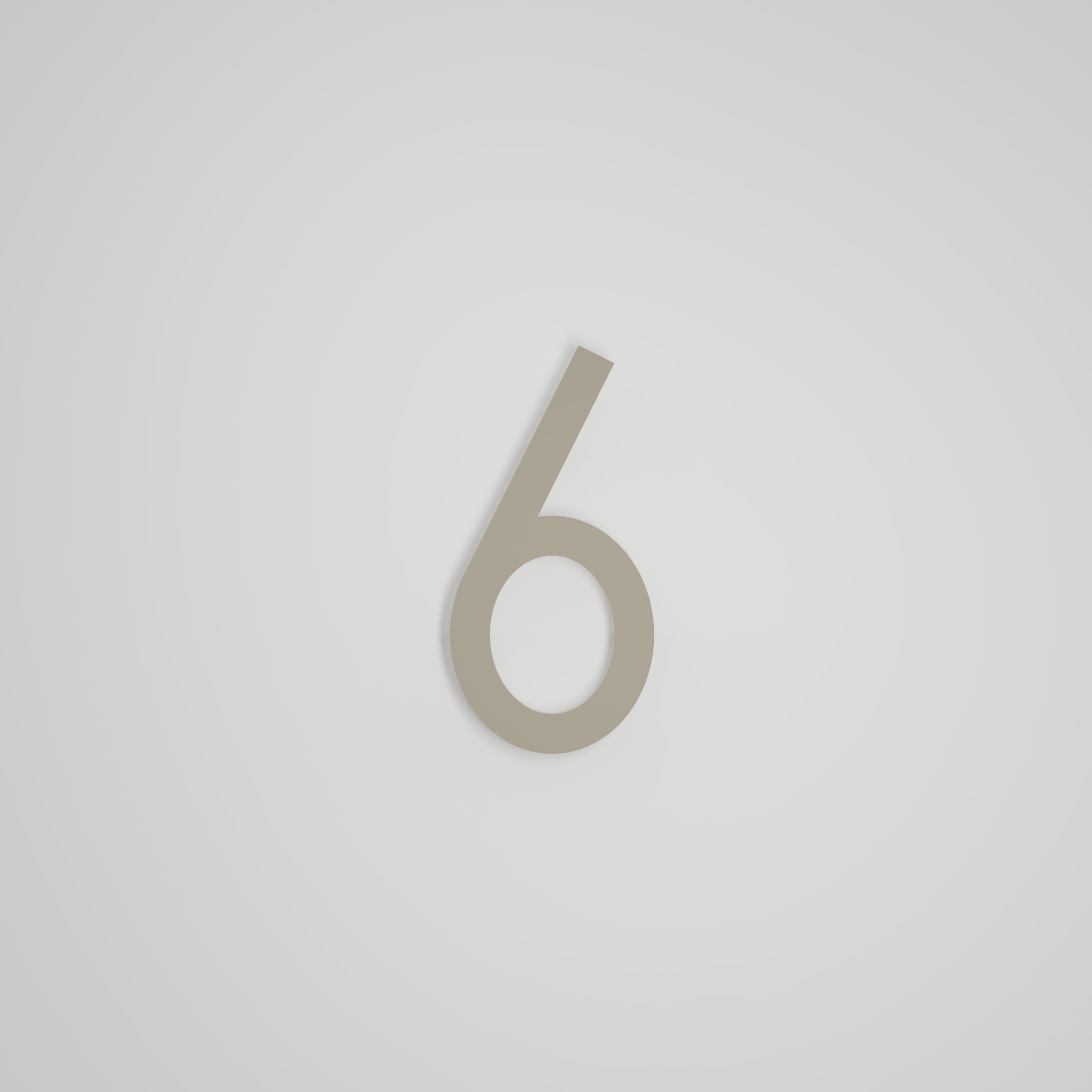 8 inch Floating Address Numbers