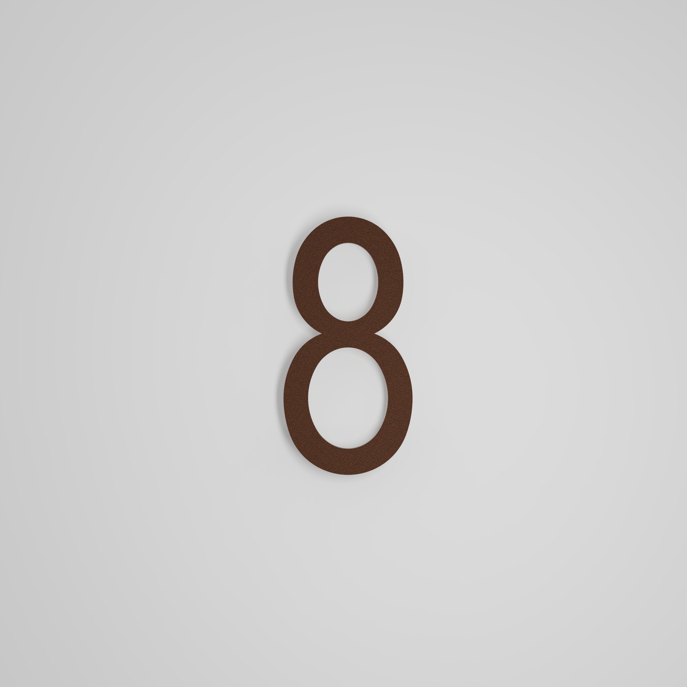 8 inch Floating Address Numbers