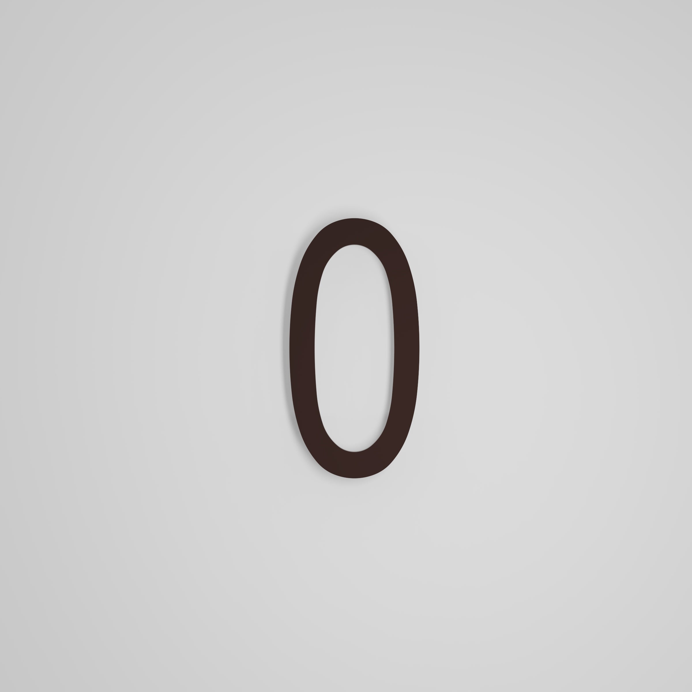 8 inch Floating Address Numbers