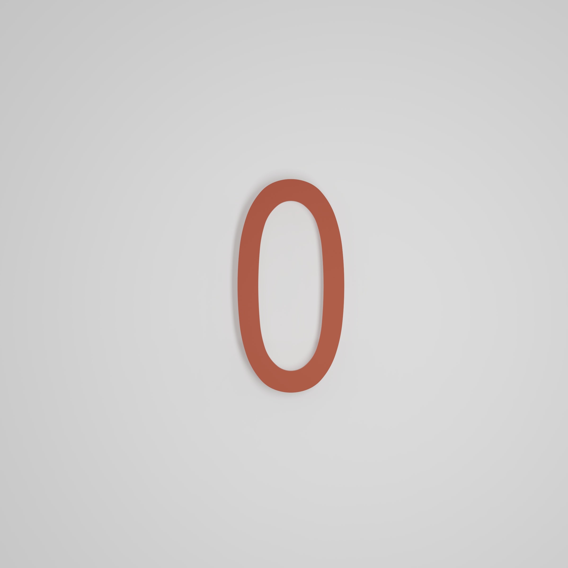 8 inch Floating Address Numbers