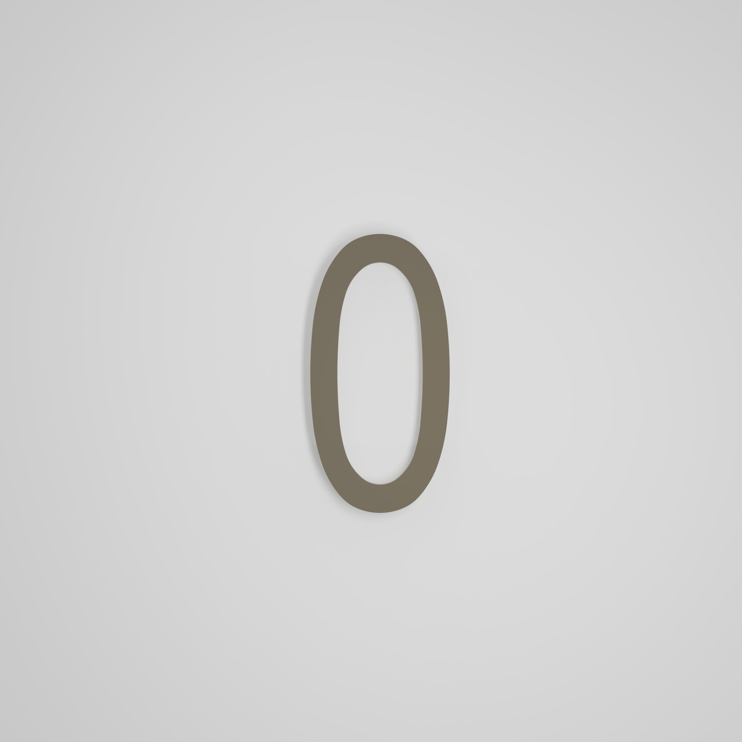 8 inch Floating Address Numbers