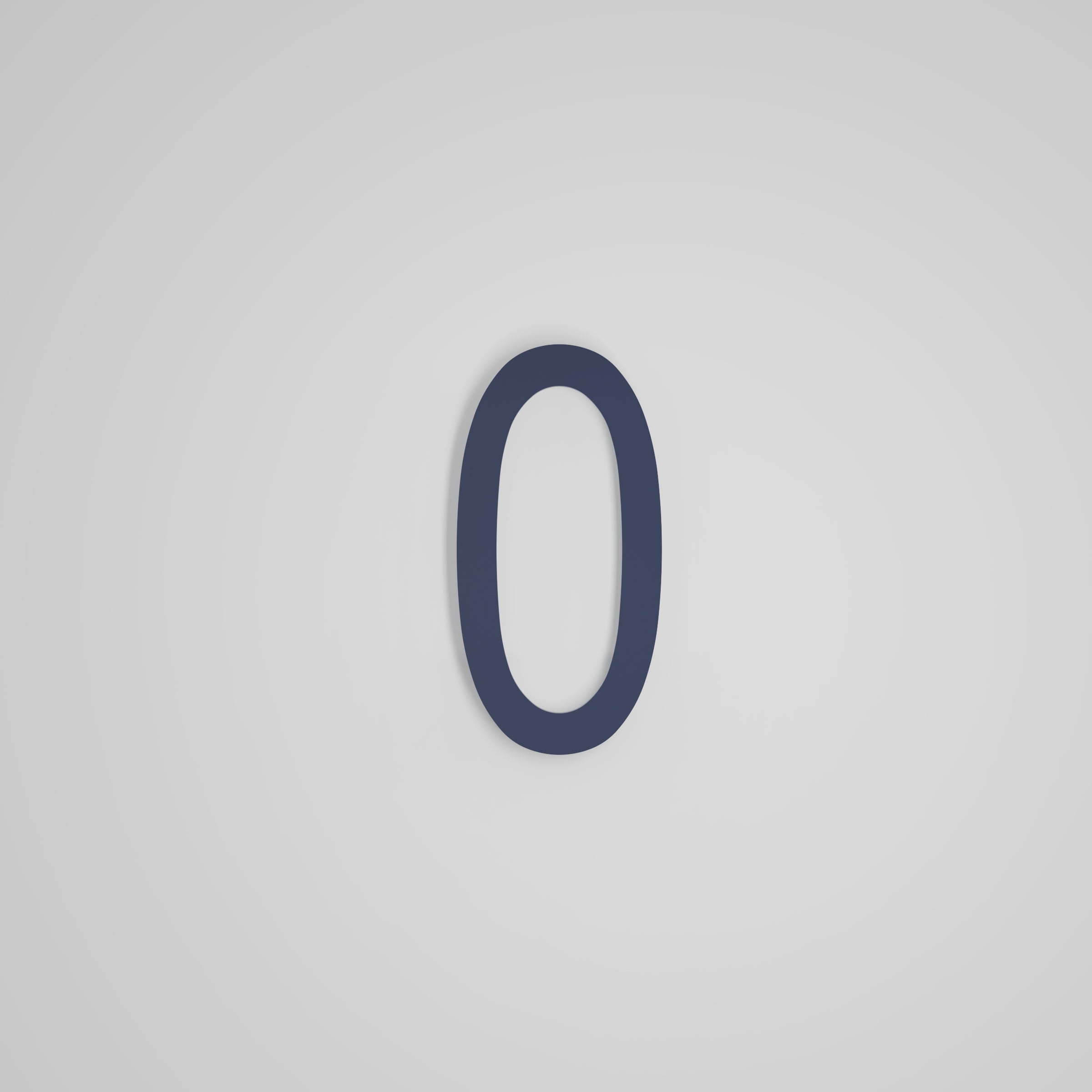 8 inch Floating Address Numbers