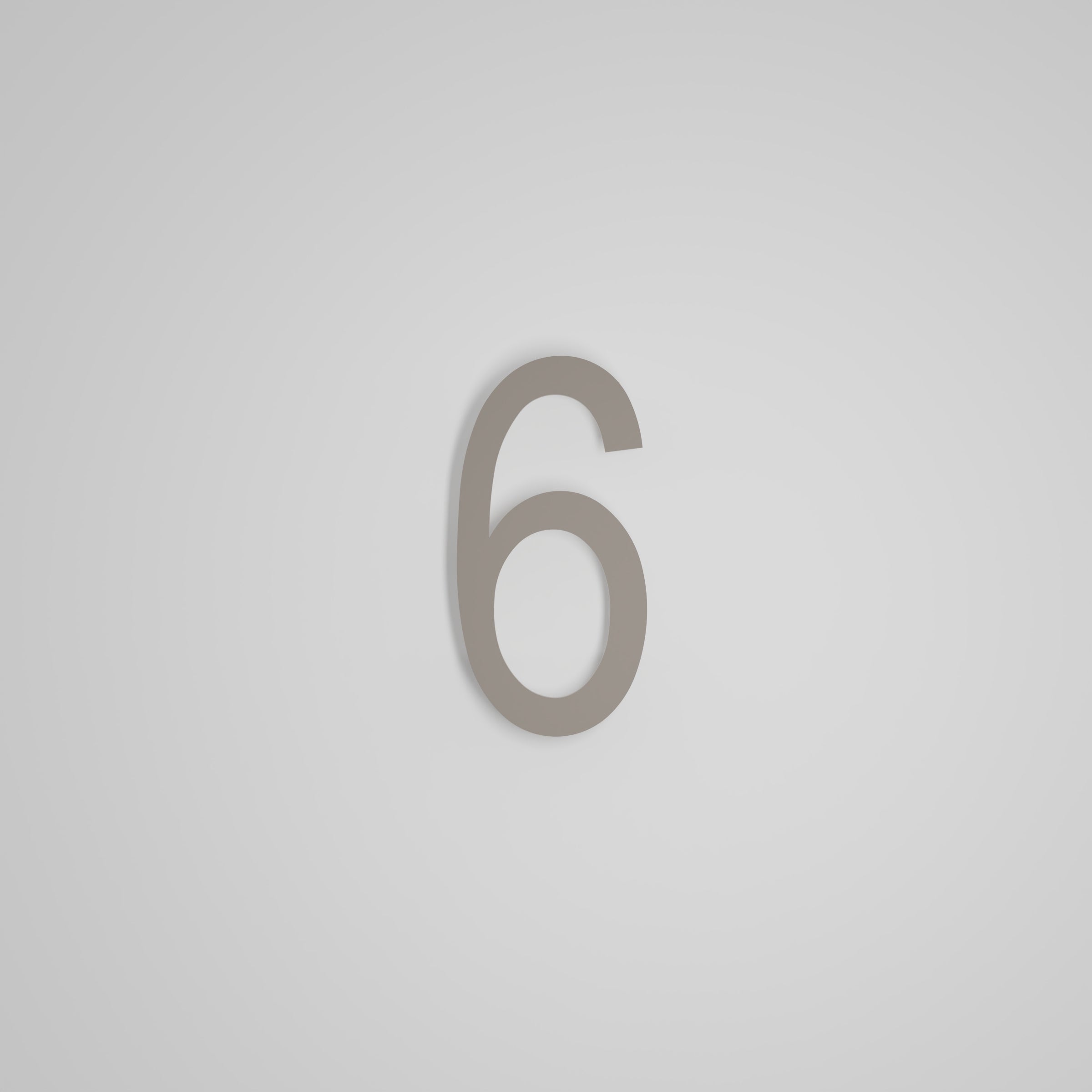8 inch Floating Address Numbers