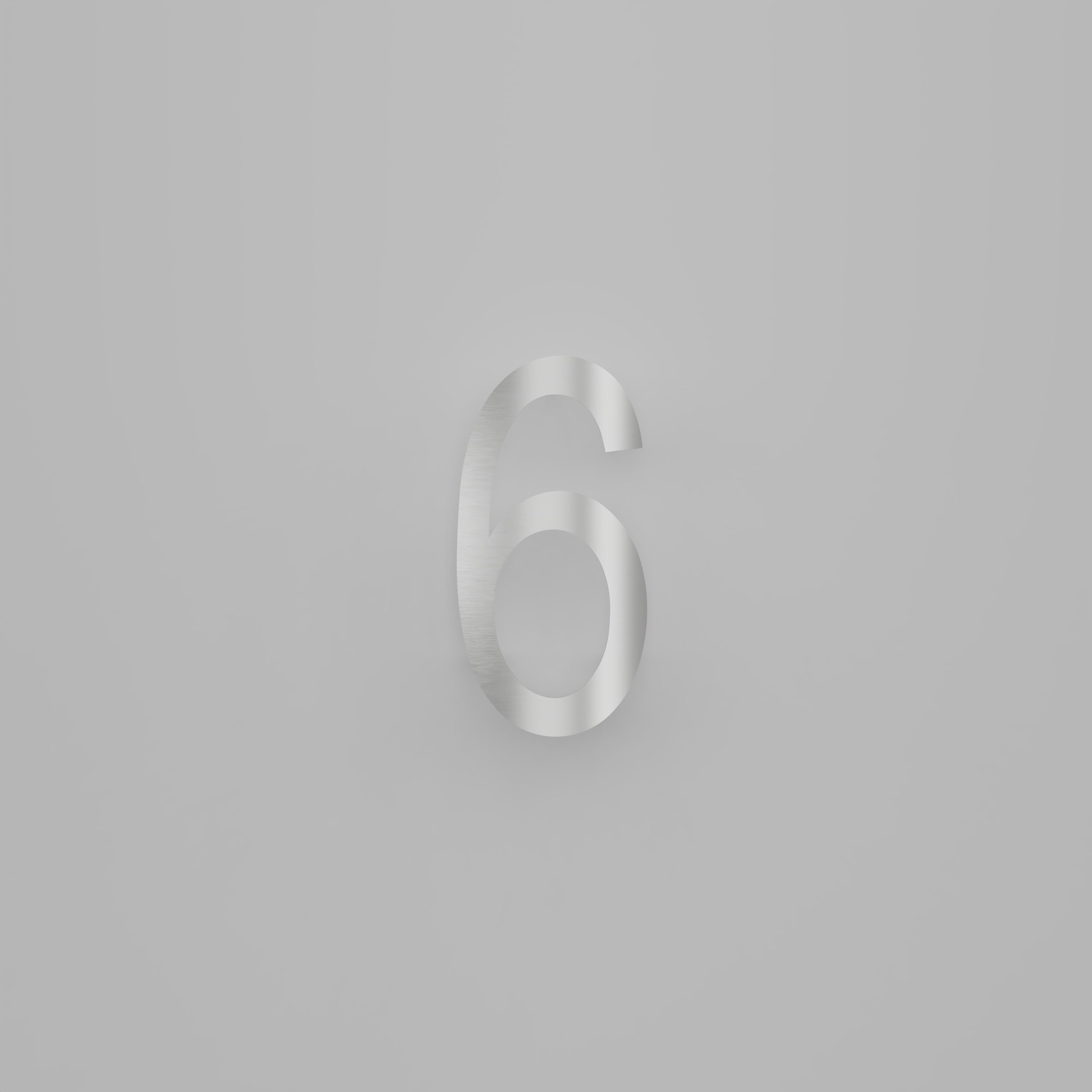 8 inch Floating Address Numbers