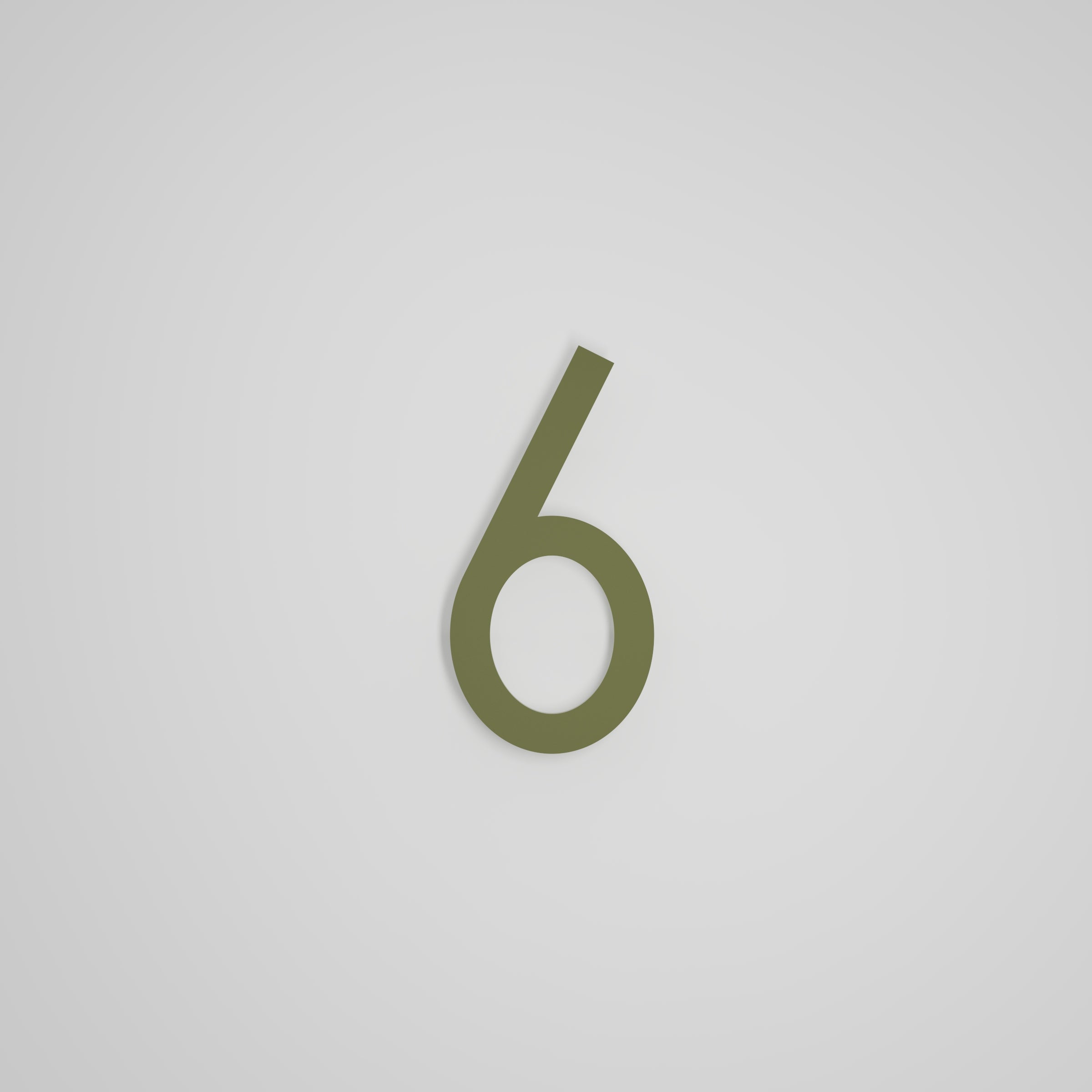 8 inch Floating Address Numbers