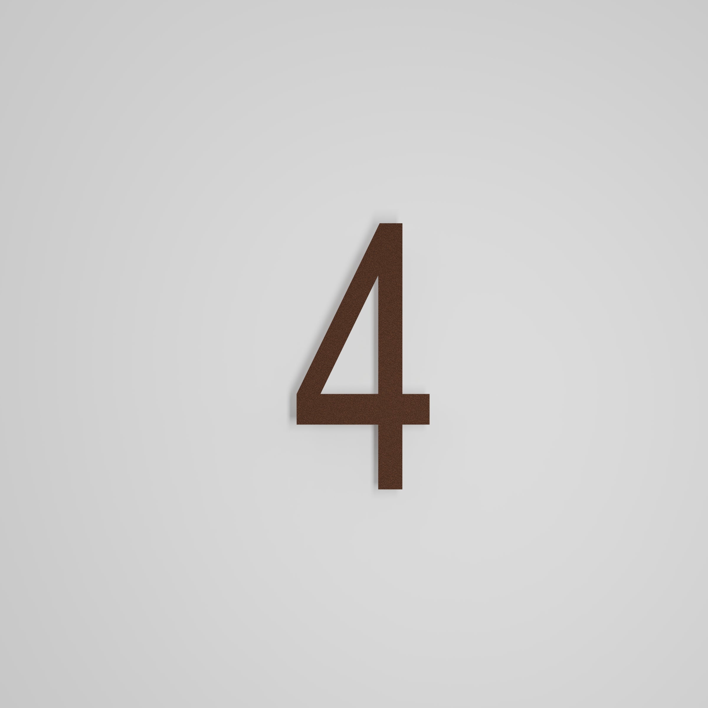 8 inch Floating Address Numbers