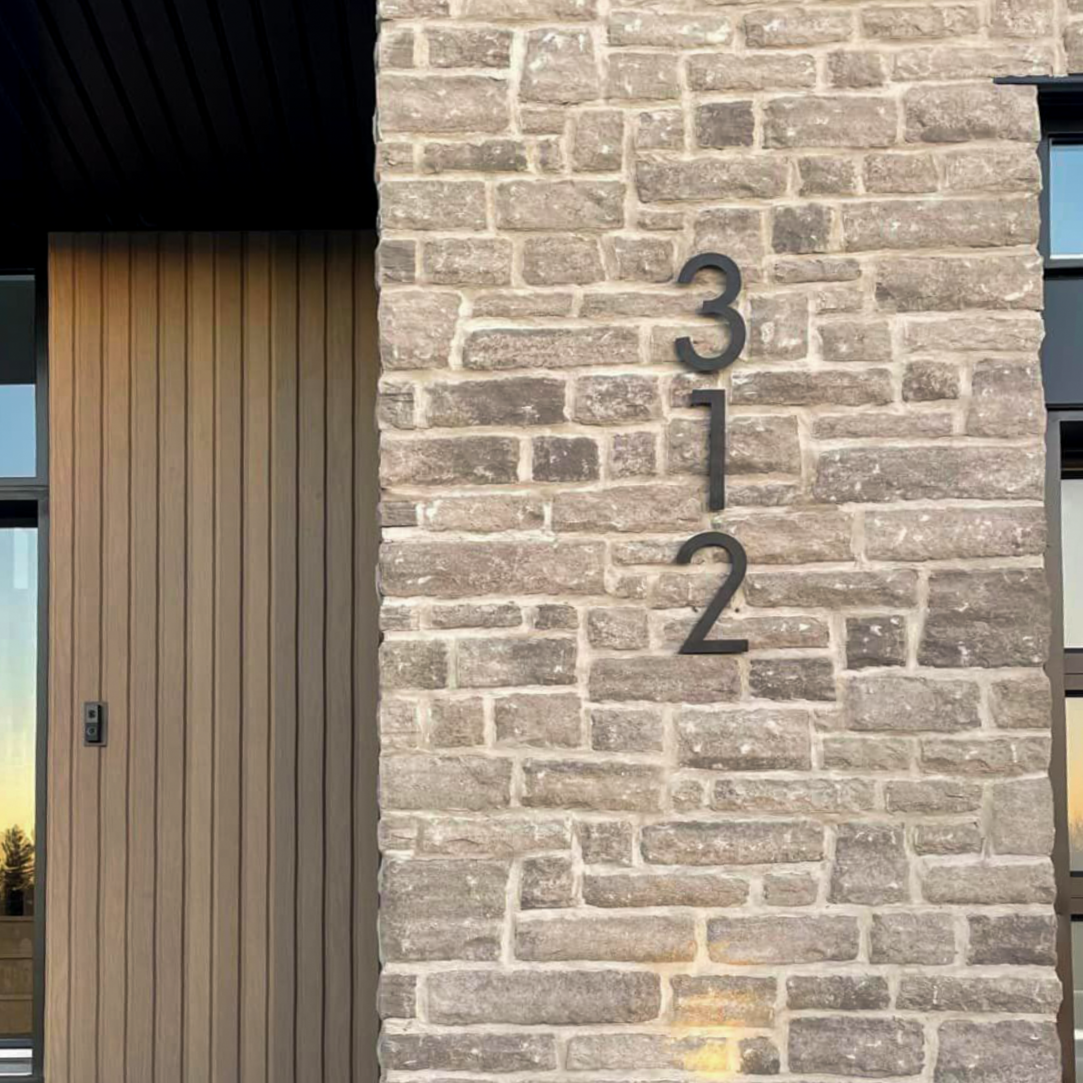 8 inch Floating Address Numbers