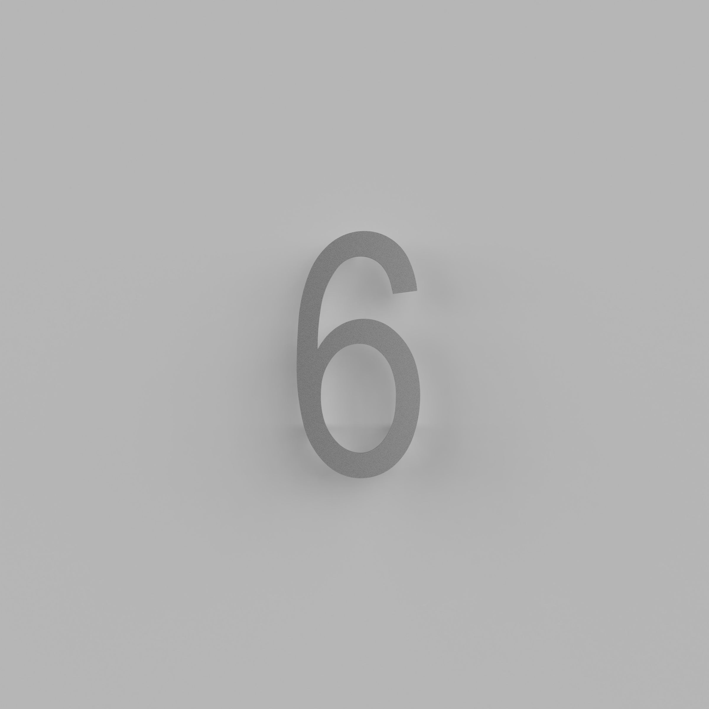 8 inch Floating Address Numbers