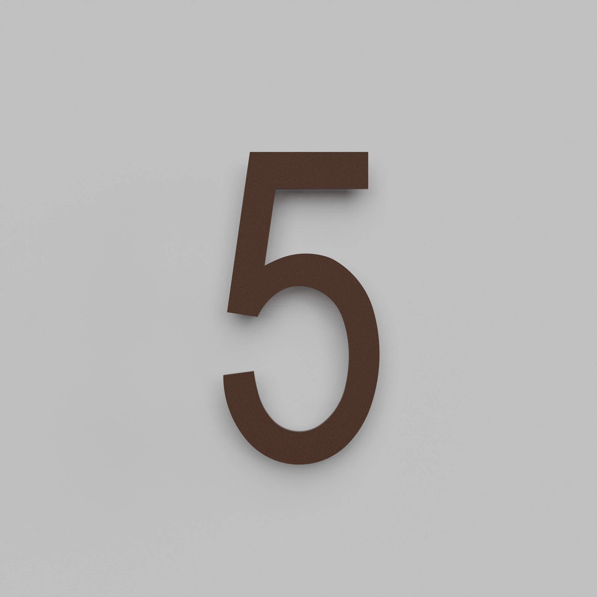 12 inch Floating Address Numbers