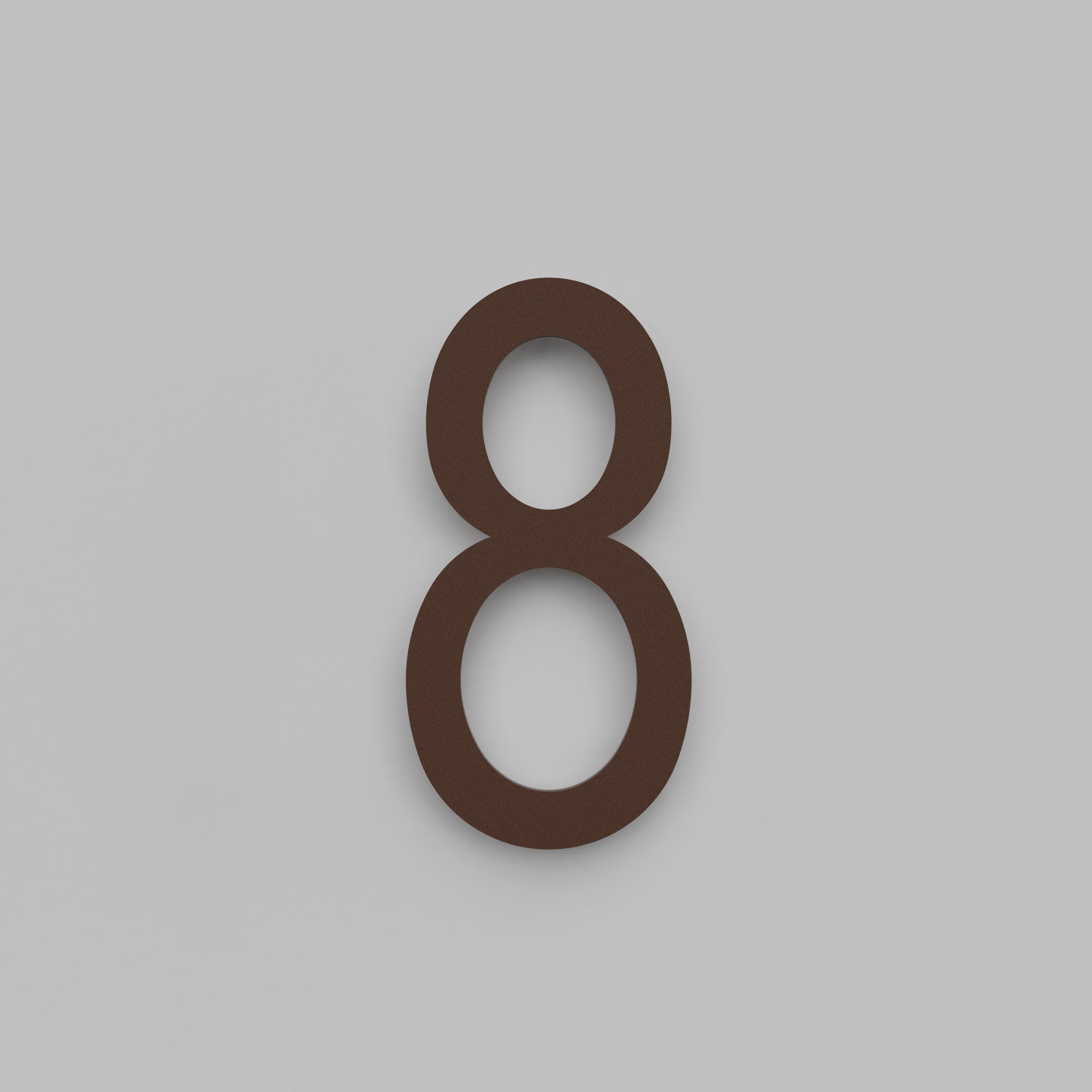 12 inch Floating Address Numbers