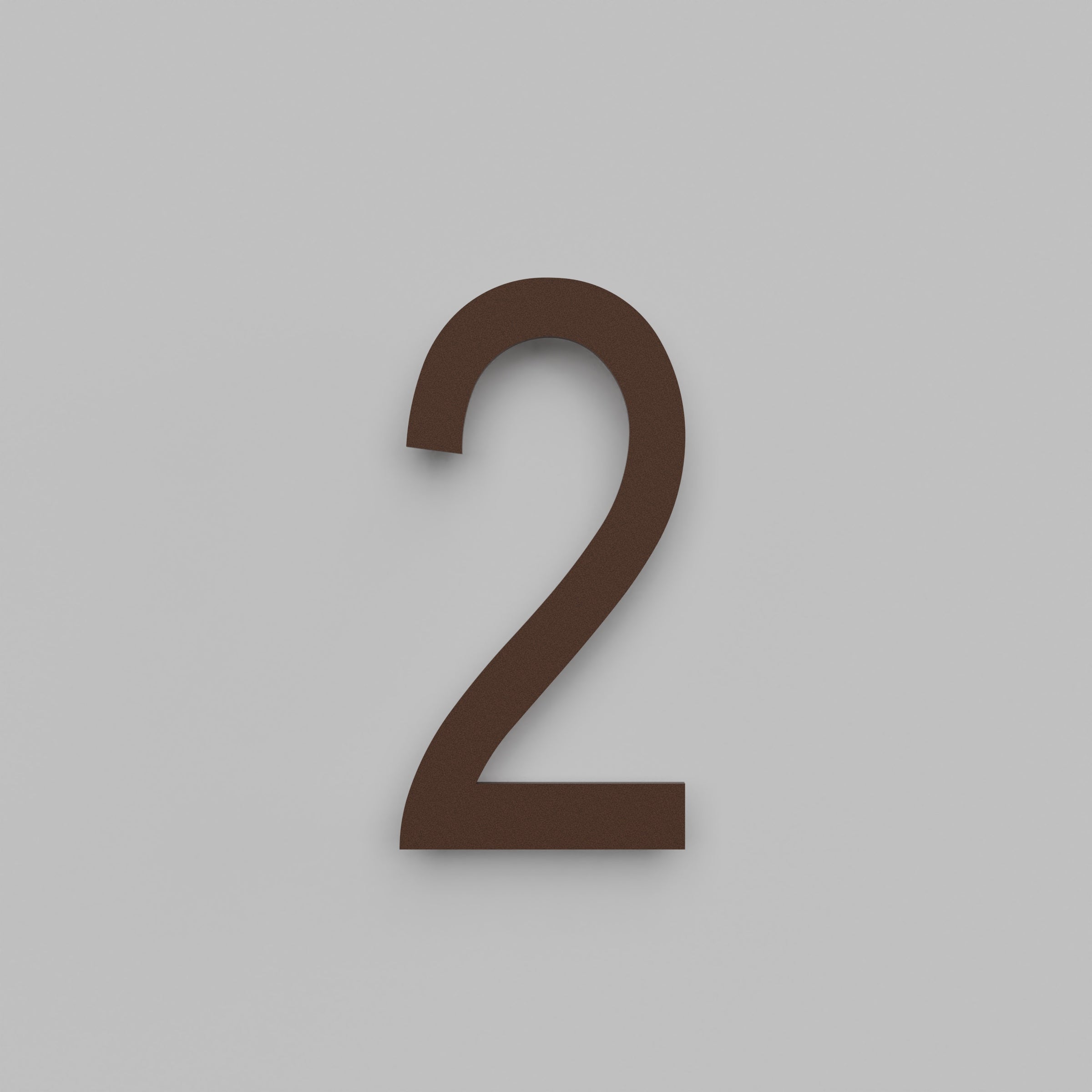 12 inch Floating Address Numbers