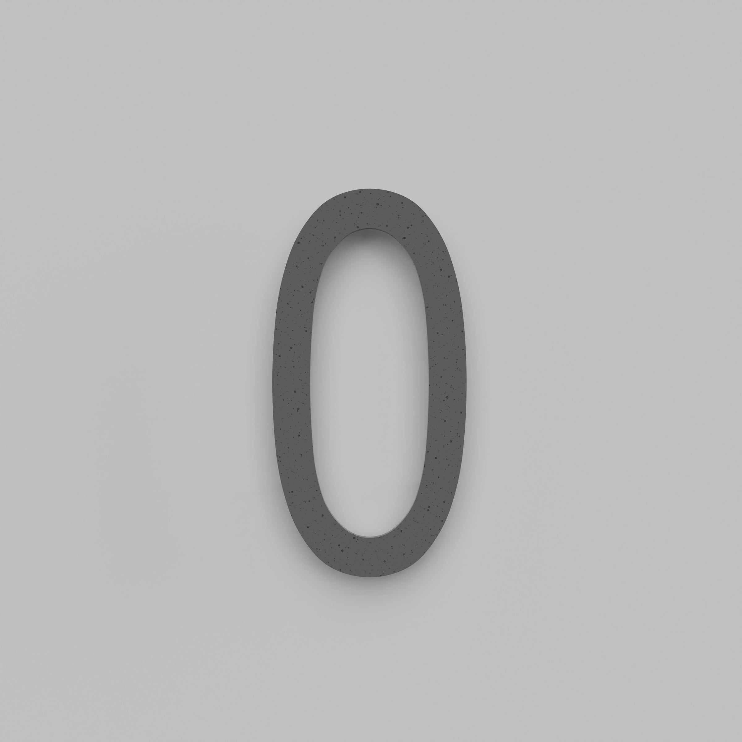12 inch Floating Address Numbers