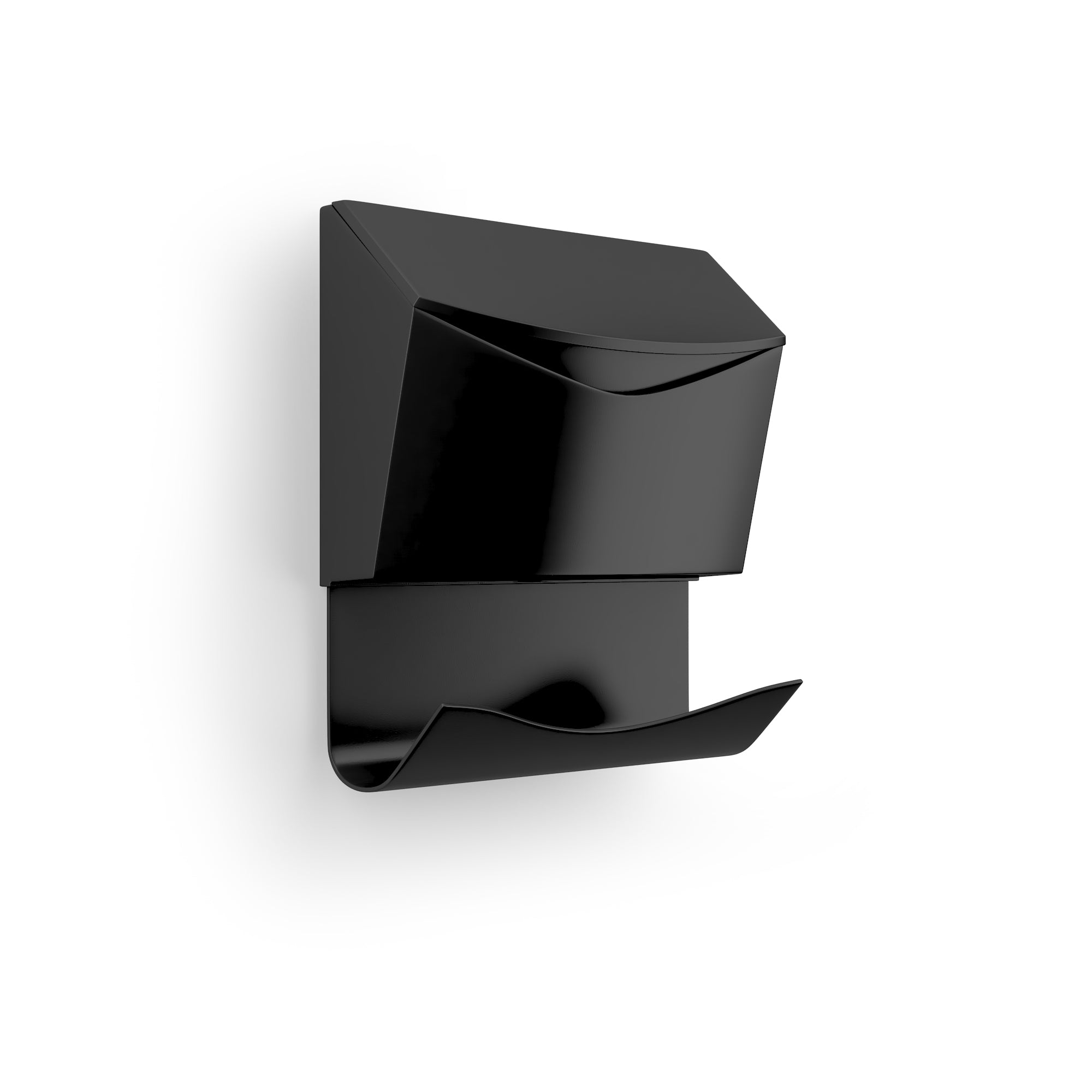 New York - Horizontal mailbox with newspaper rack - 1799