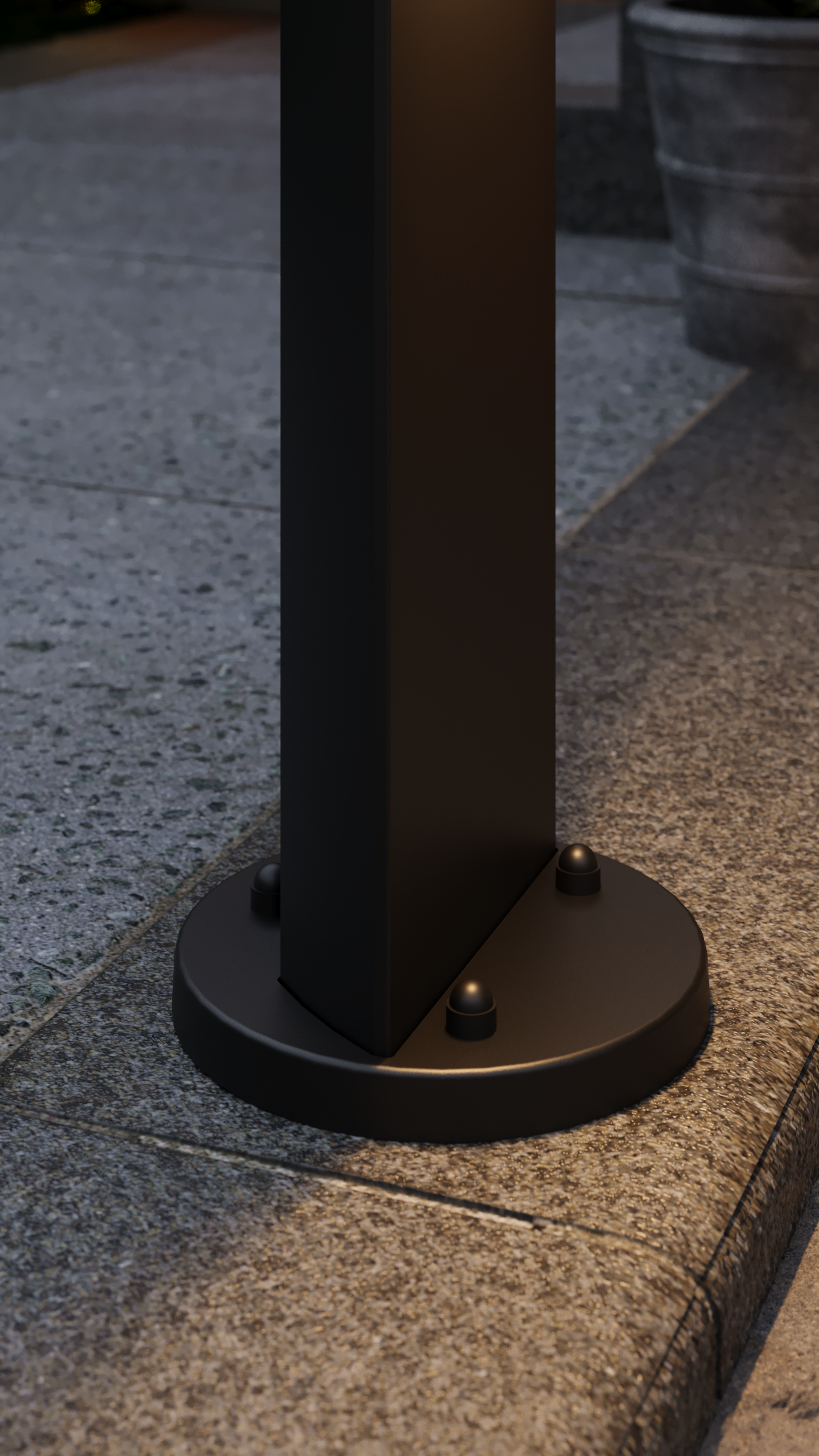 SNOC Universal EVC Pedestal • for residential electric vehicle charging station • P1