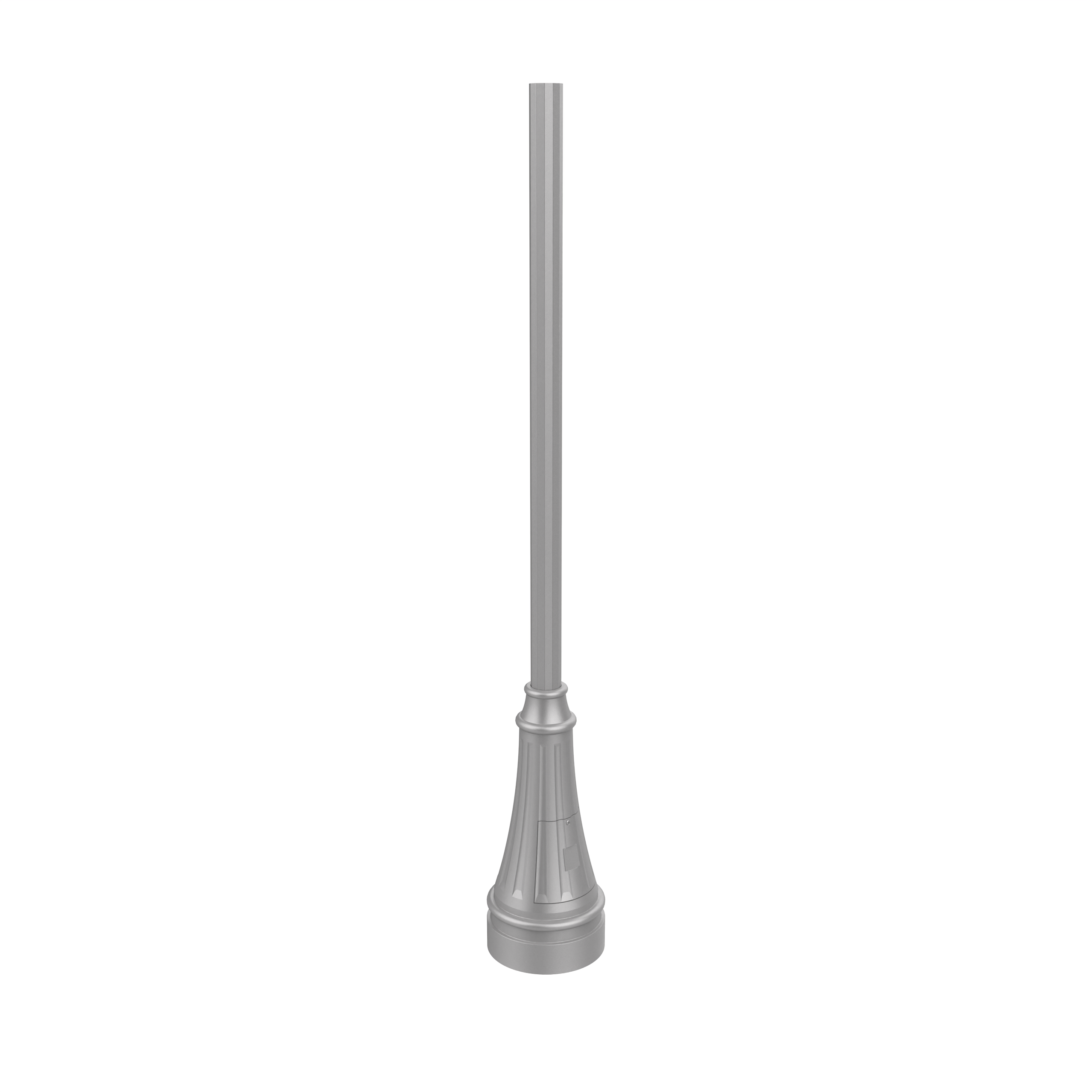 Aluminum post - 12 sides of 3&