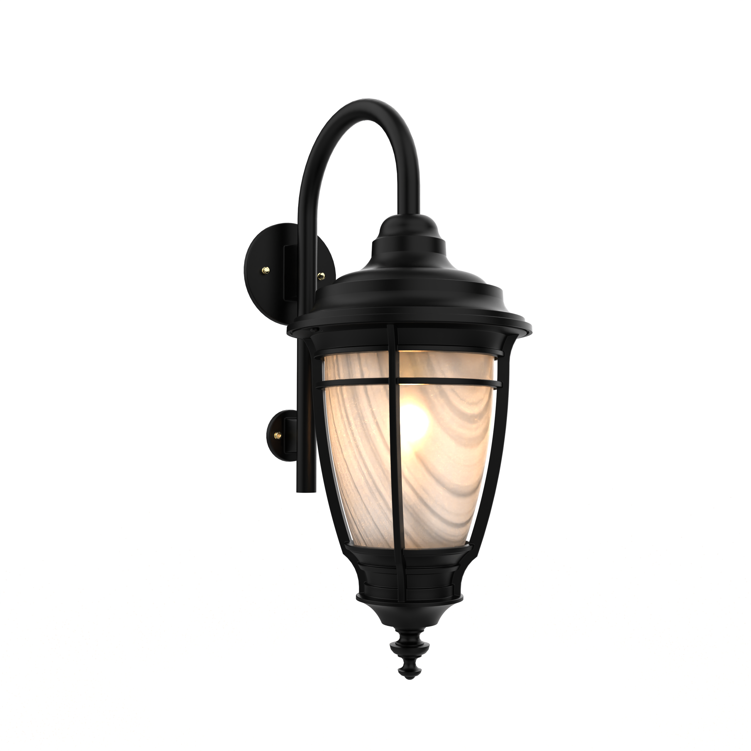 Portland - Wall mount with cane down closed bottom small format - 10299