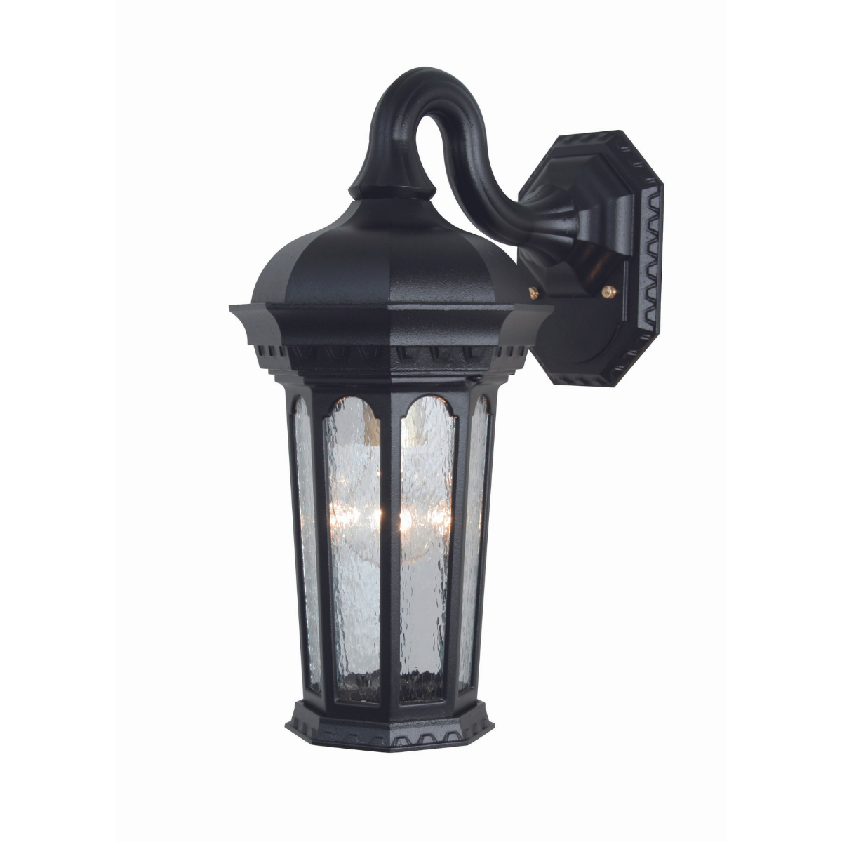 Milan - Wall Mounted Downward Open Bottom Small - 10382