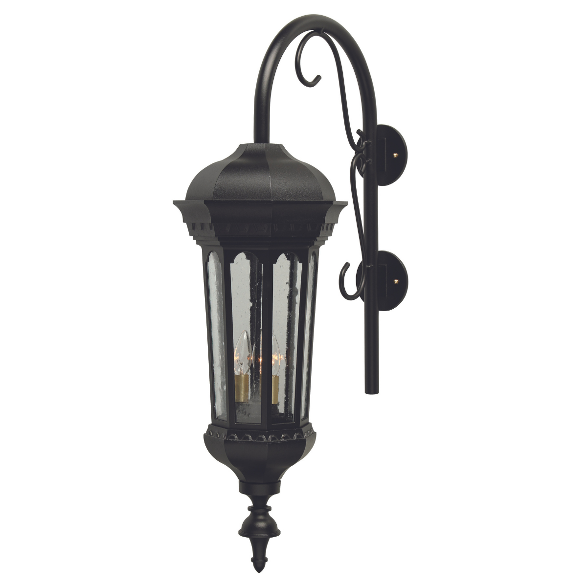 Milan - Wall mount down with cane closed bottom small - 10398