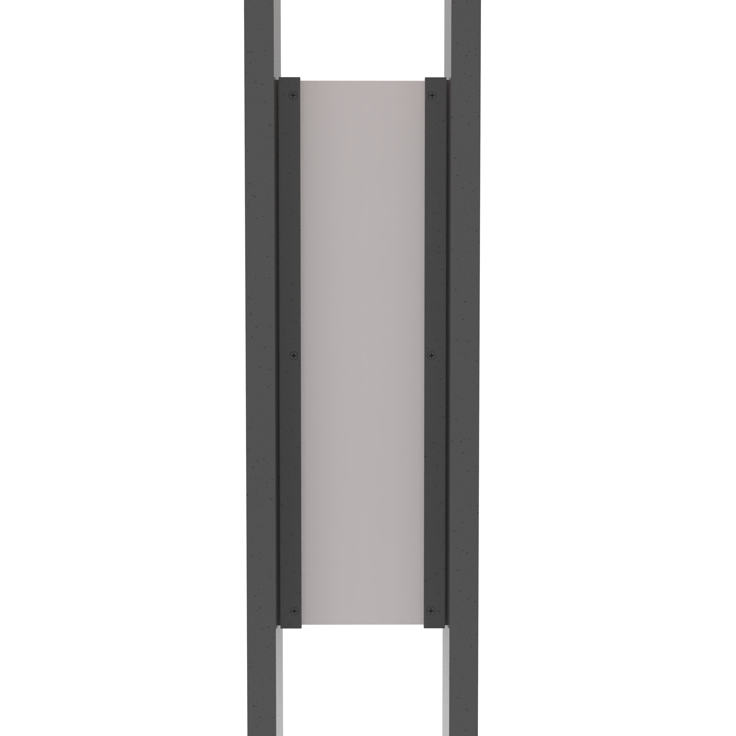 Tampa - 12 Volt Integrated LED Post Style Address Plaque - 11131