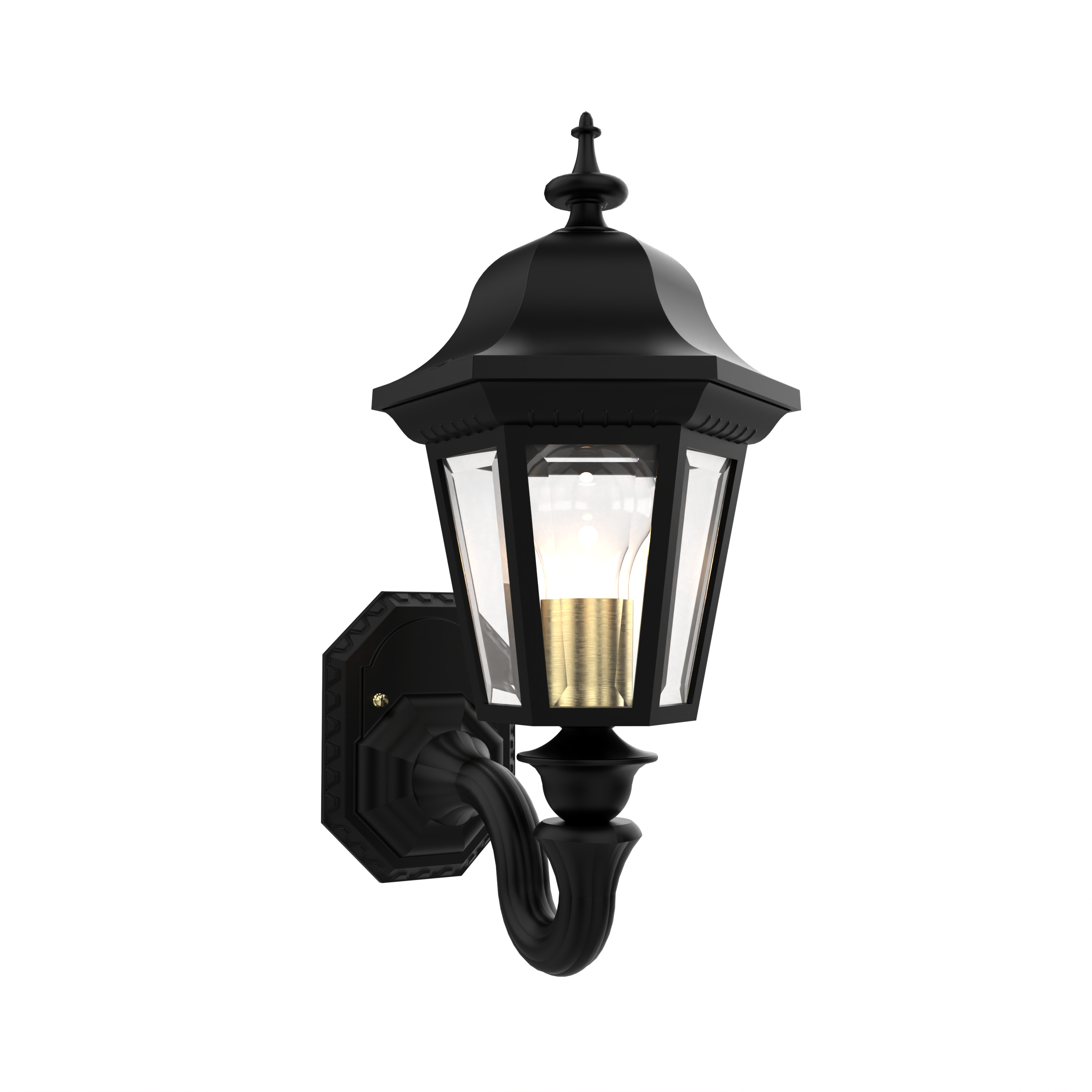 Manor - Luminaire mural extérieur montage vers le haut format petit - 11286