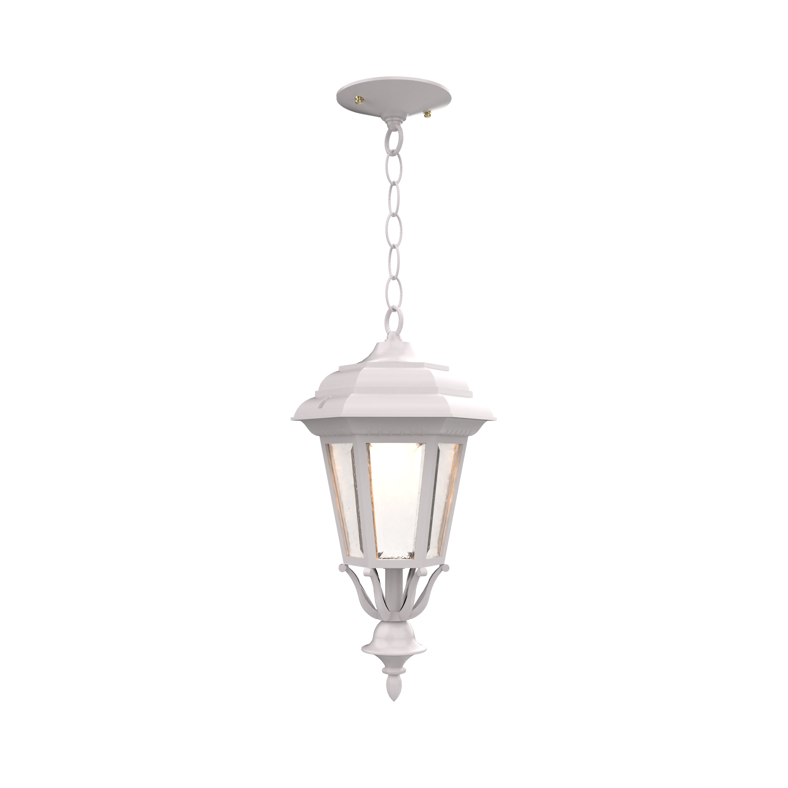 Jamestown - Ceiling mount with chain closed bottom small - 11455