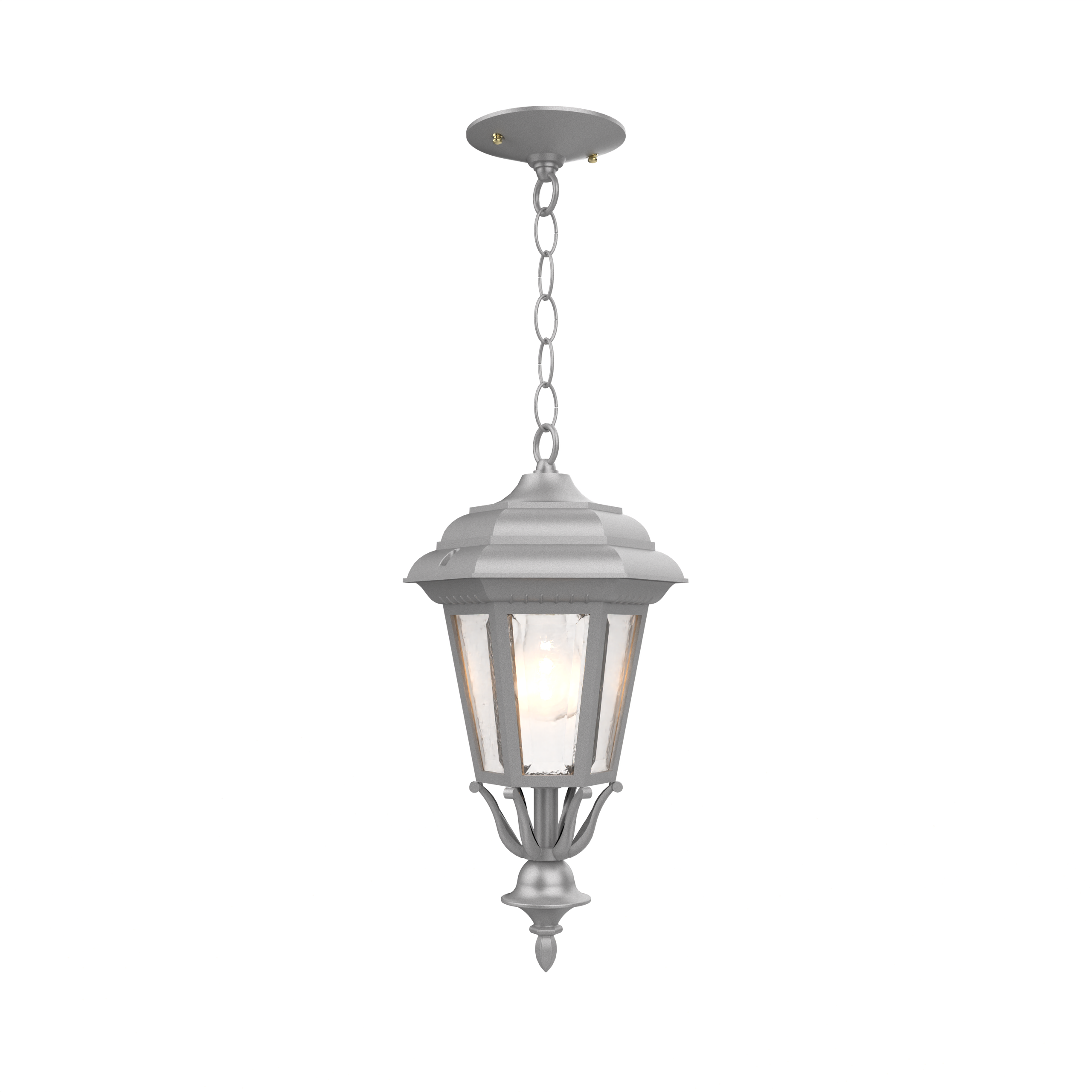 Jamestown - Ceiling mount with chain closed bottom small - 11455