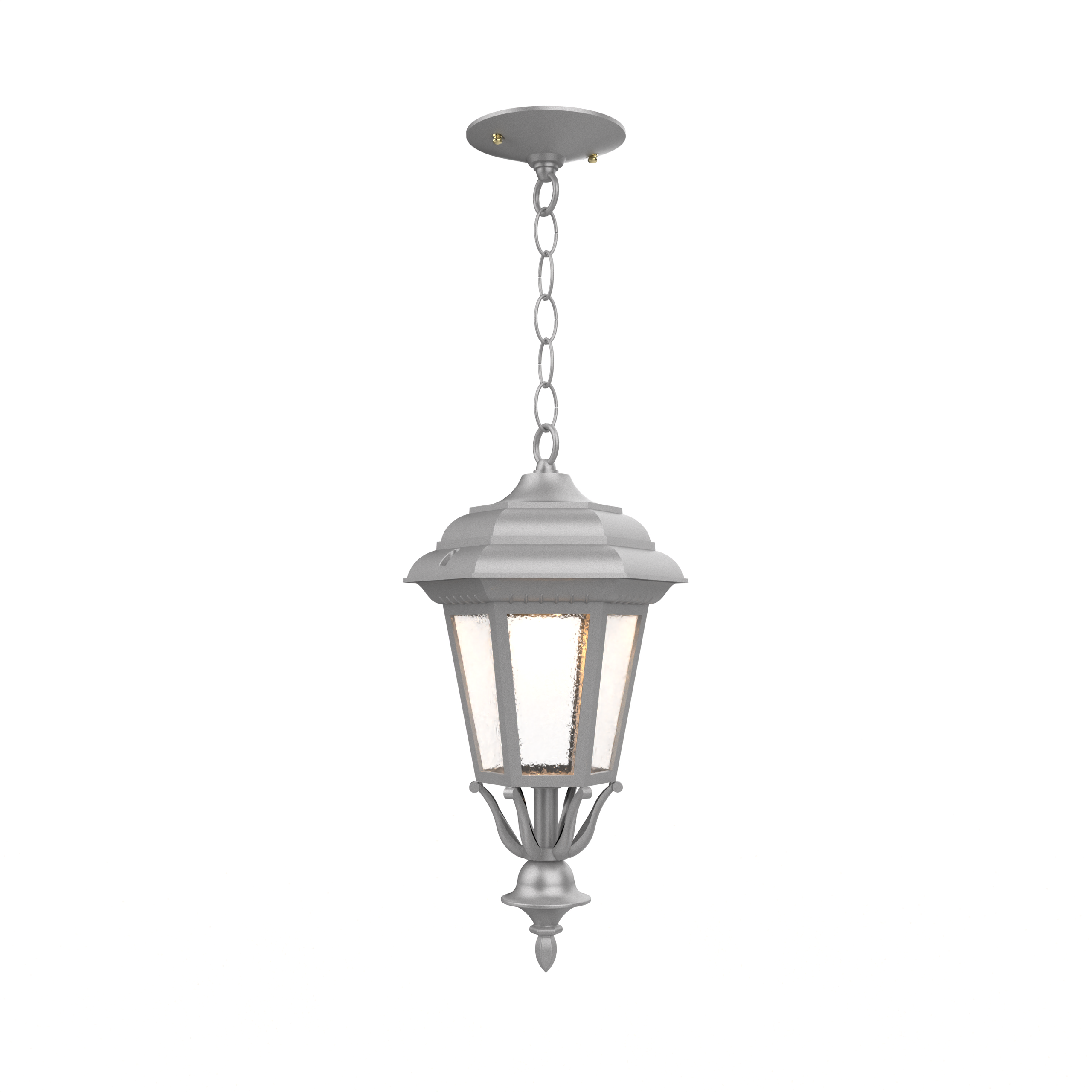 Jamestown - Ceiling mount with chain closed bottom small - 11455
