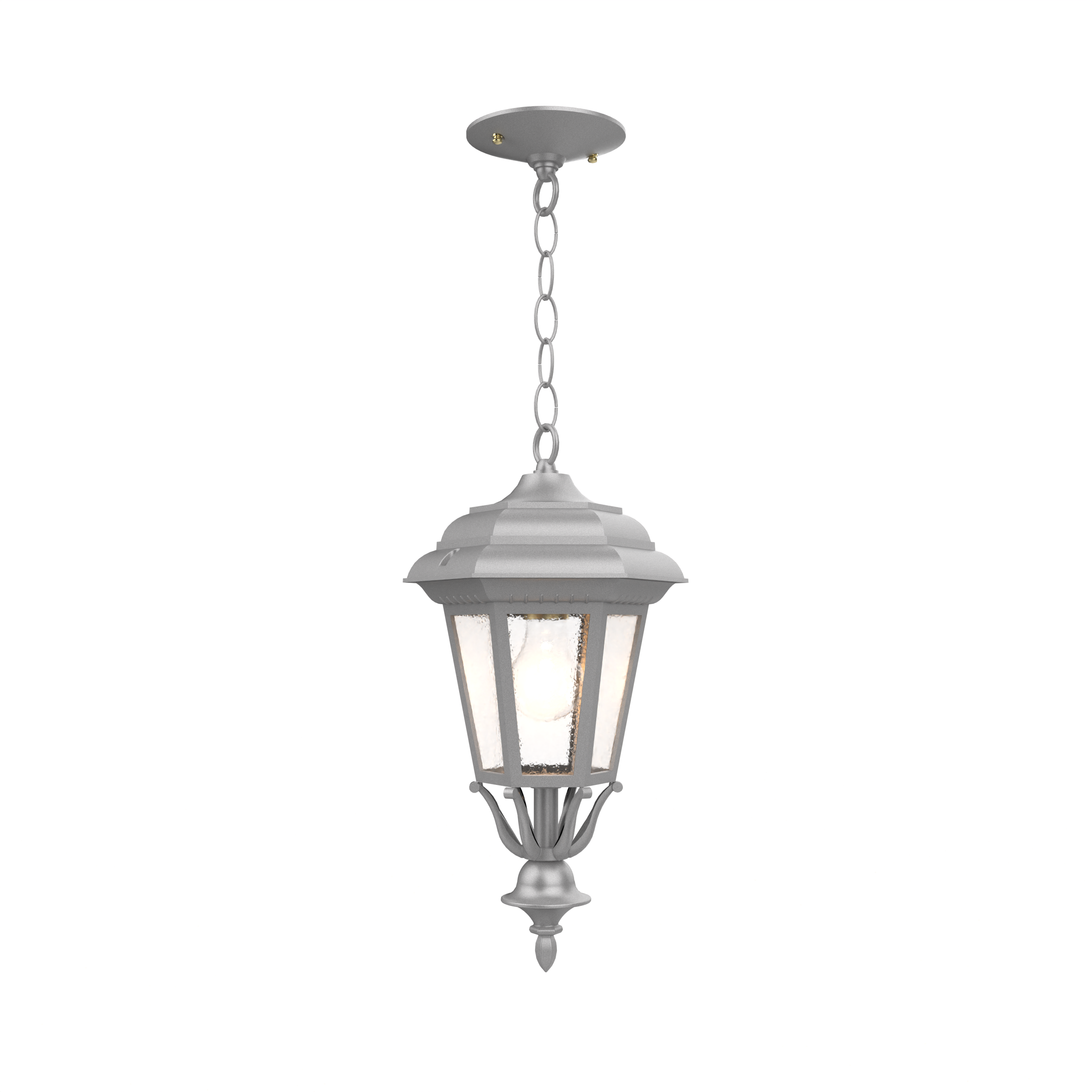 Jamestown - Ceiling mount with chain closed bottom small - 11455