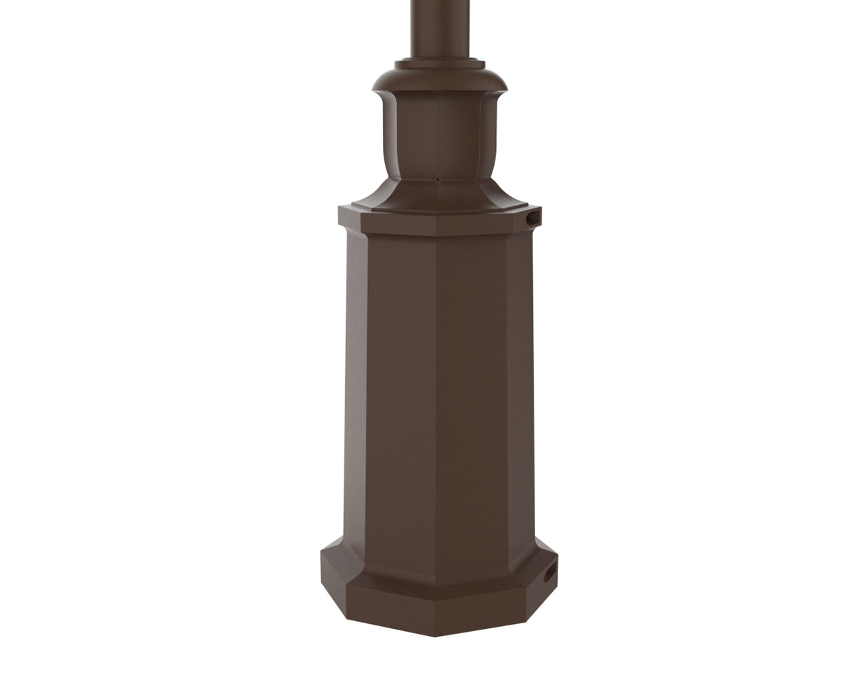 Couvre-base pour poteau 3&