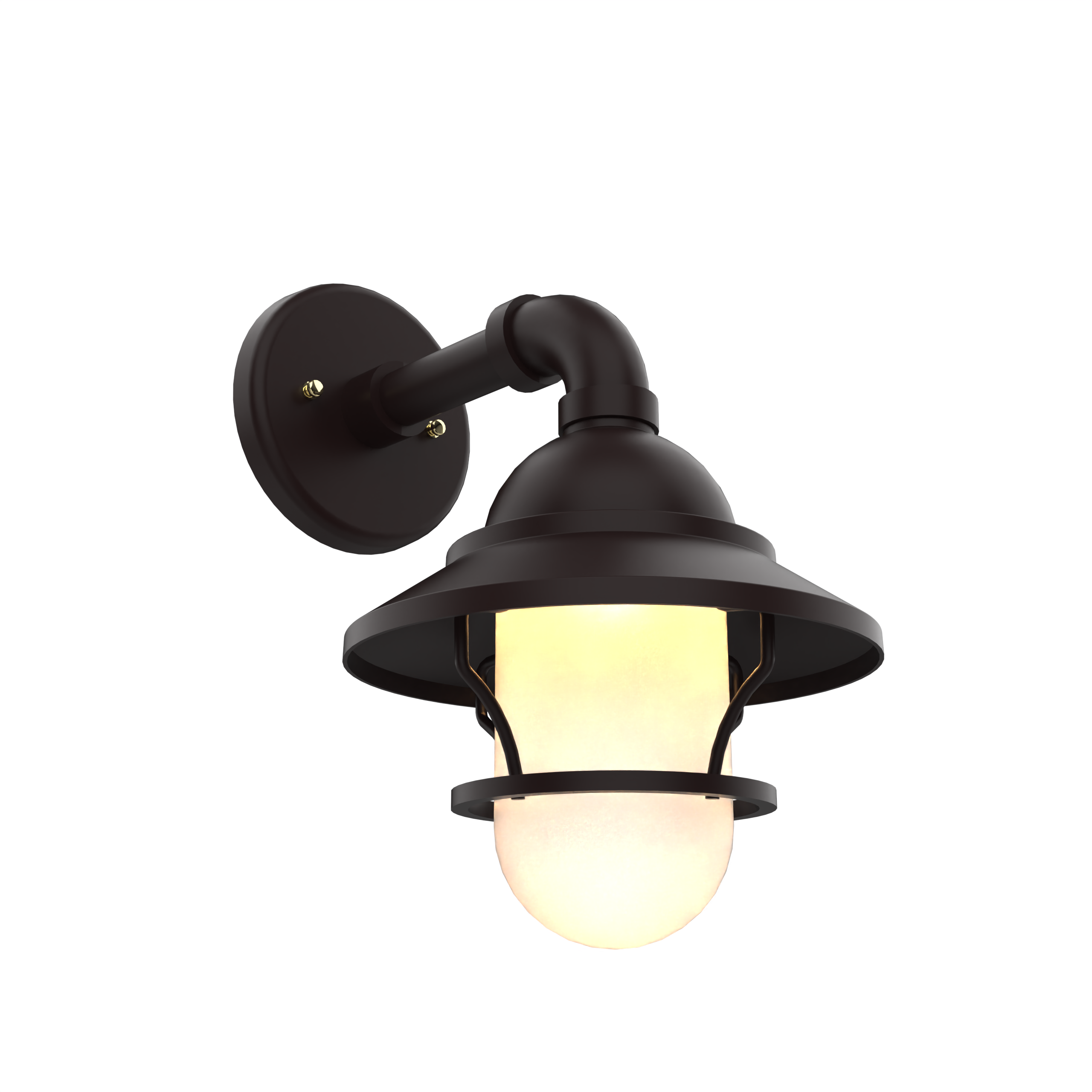 San Francisco - Downlight Wall with Globe and Small Grid - 12221