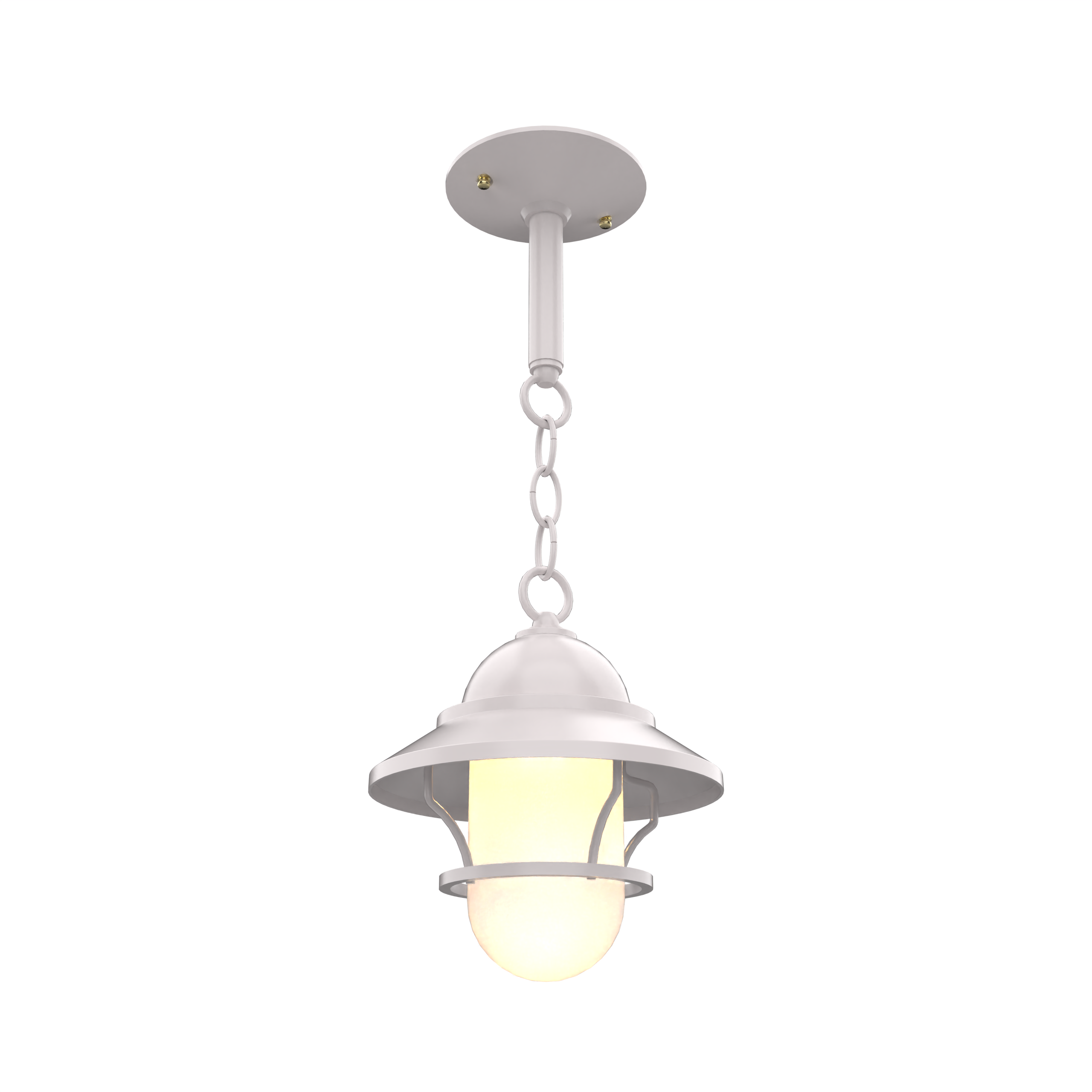 San Francisco - Chain ceiling mount with globe and small grid - 12250