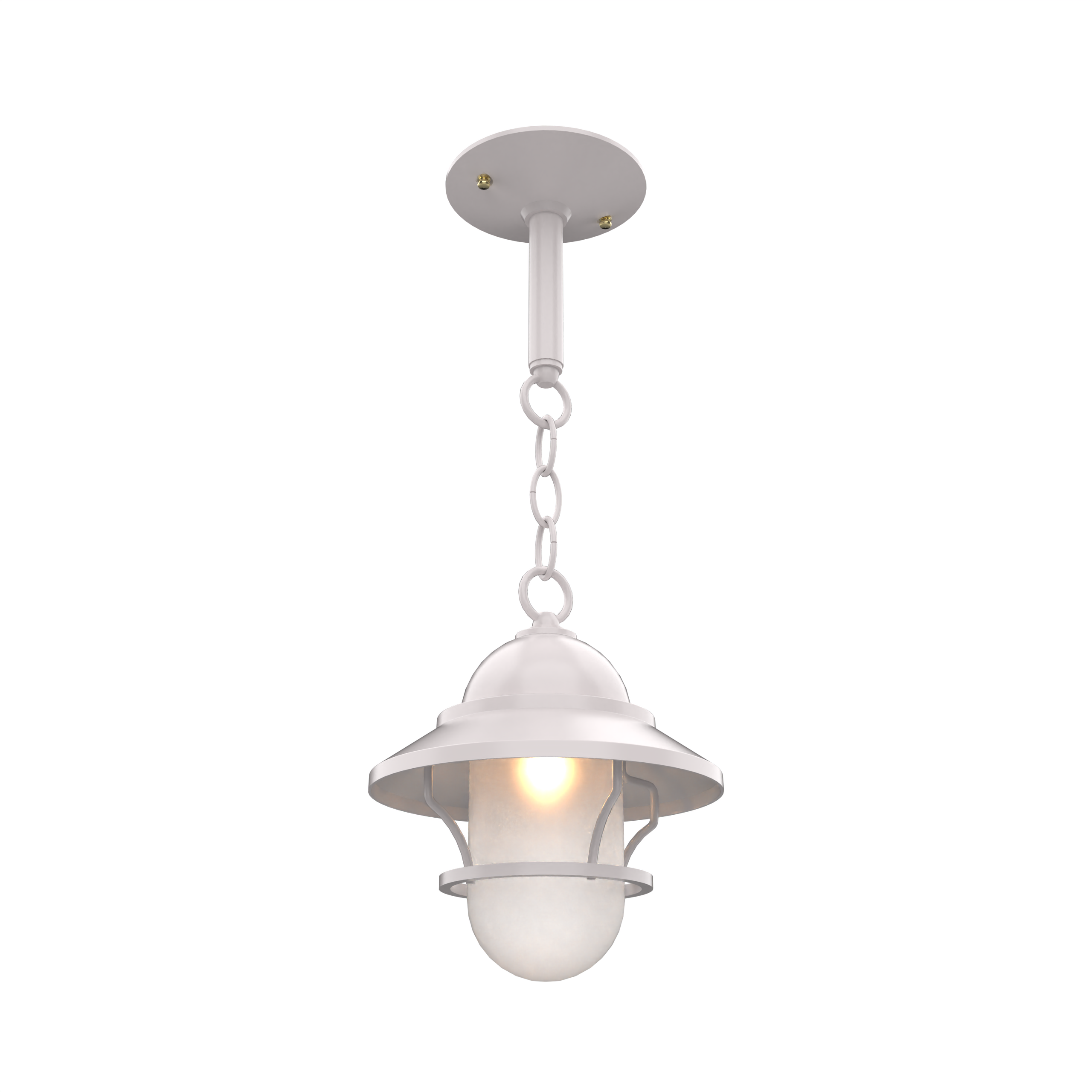 San Francisco - Chain ceiling mount with globe and small grid - 12250