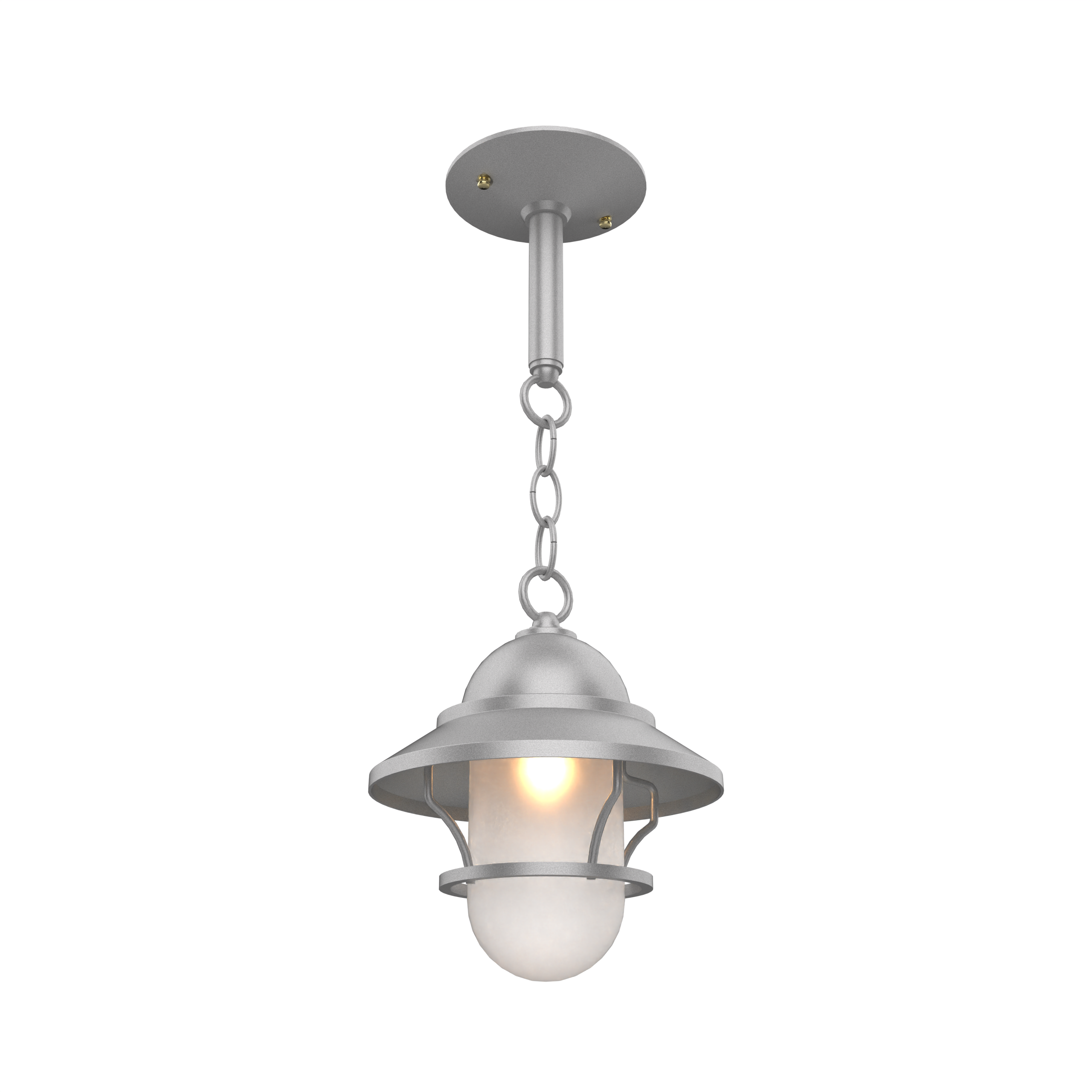 San Francisco - Chain ceiling mount with globe and small grid - 12250