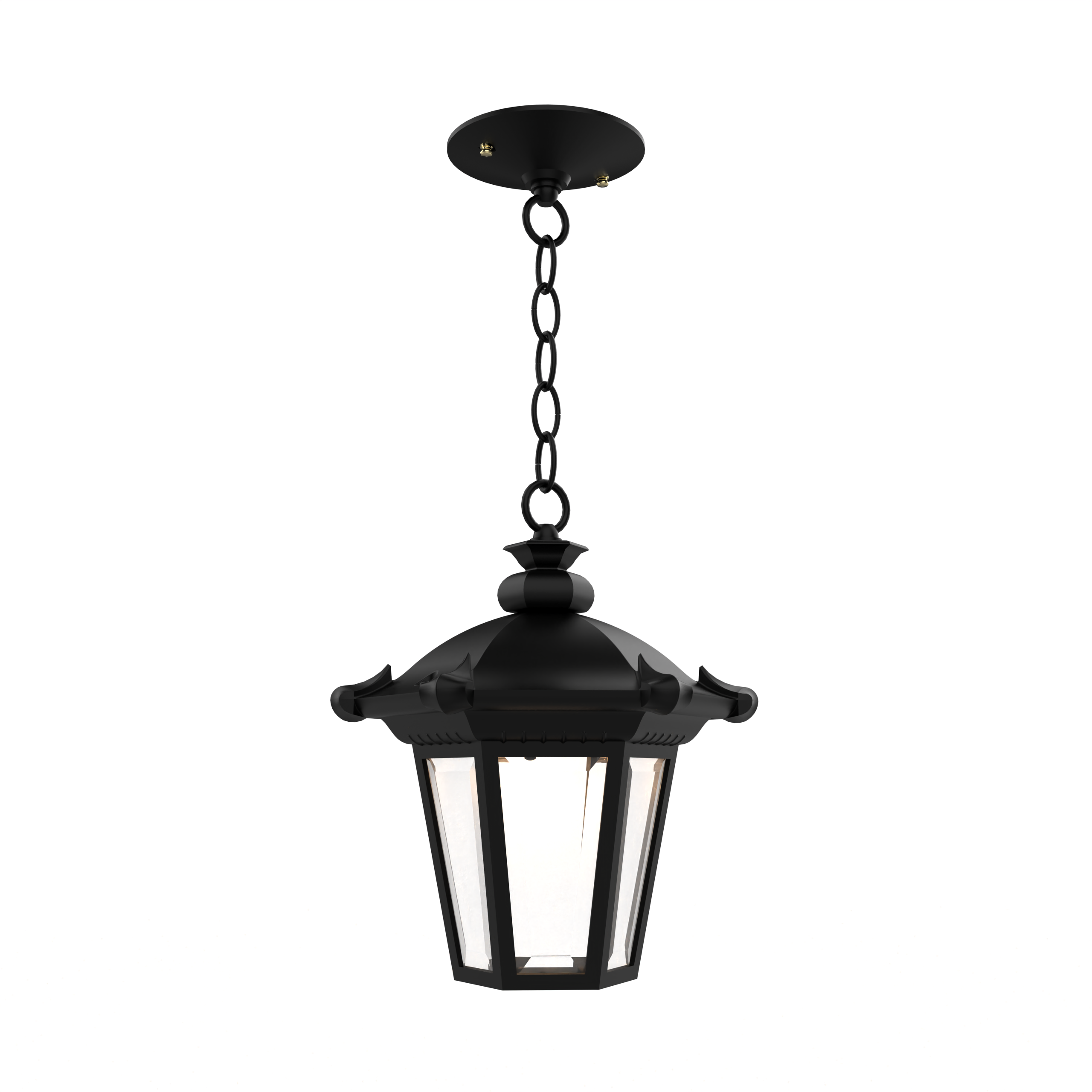 Montpellier - Ceiling mounting with chain open bottom small format - 13350