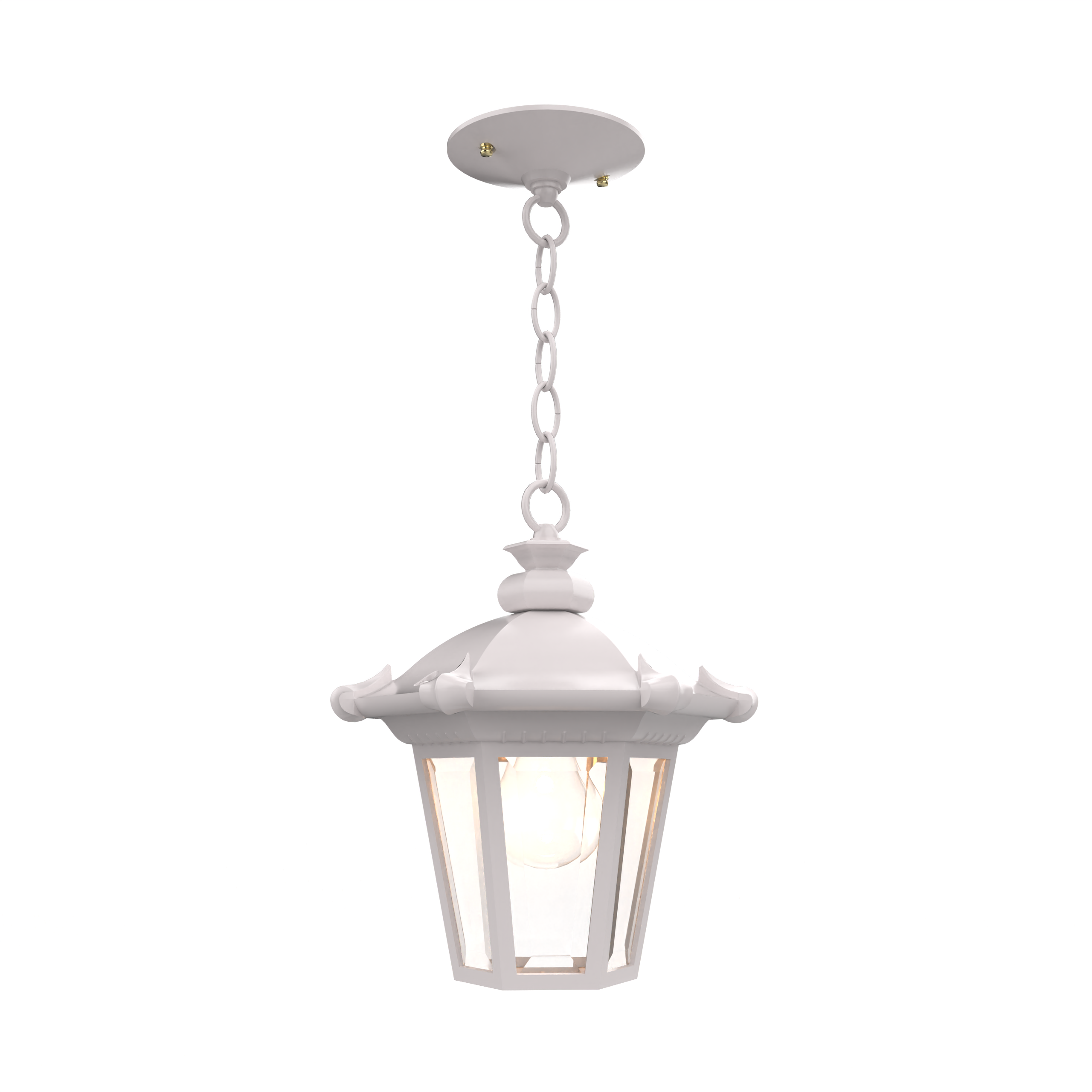 Montpellier - Ceiling mounting with chain open bottom small format - 13350