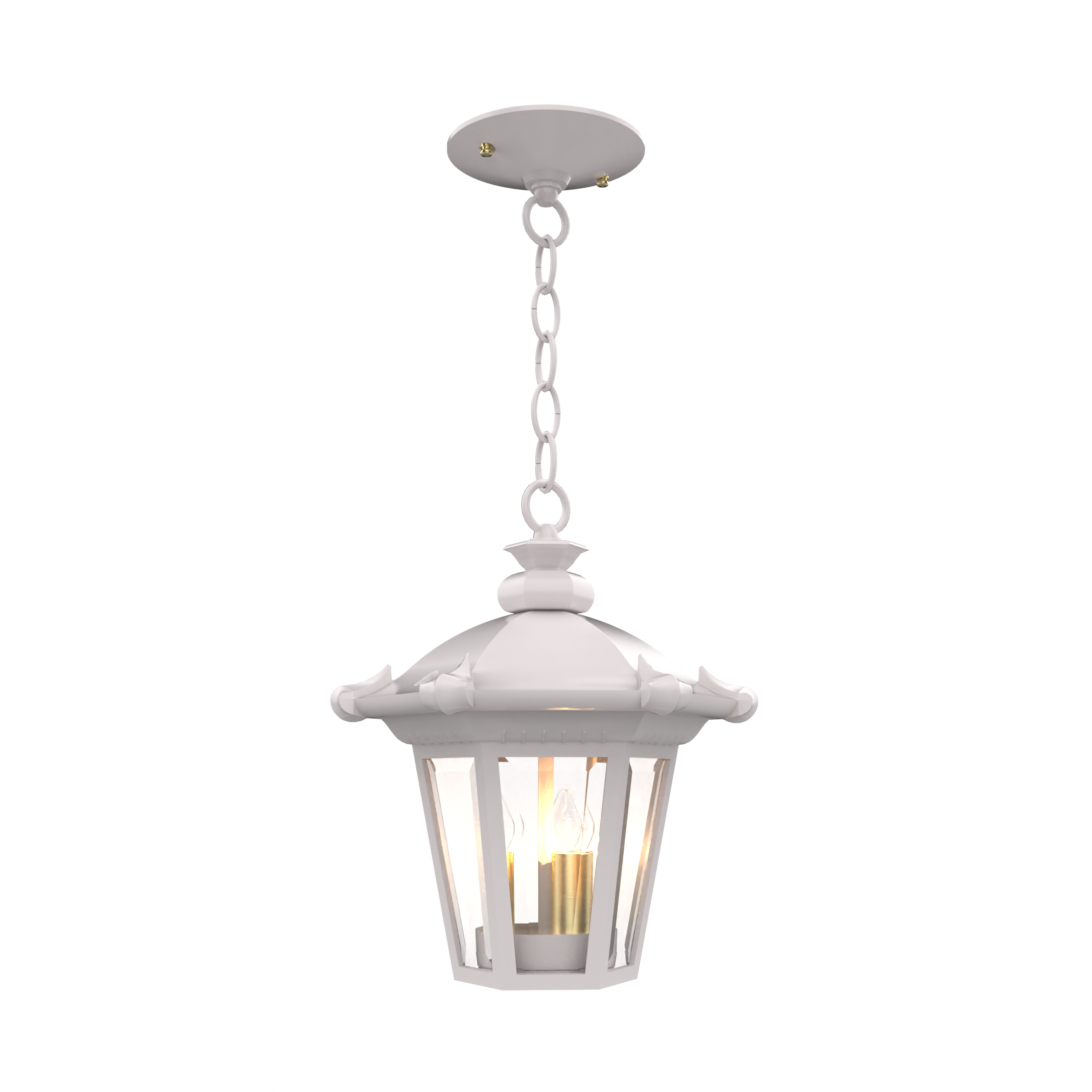 Montpellier - Ceiling mounting with chain open bottom small format - 13350
