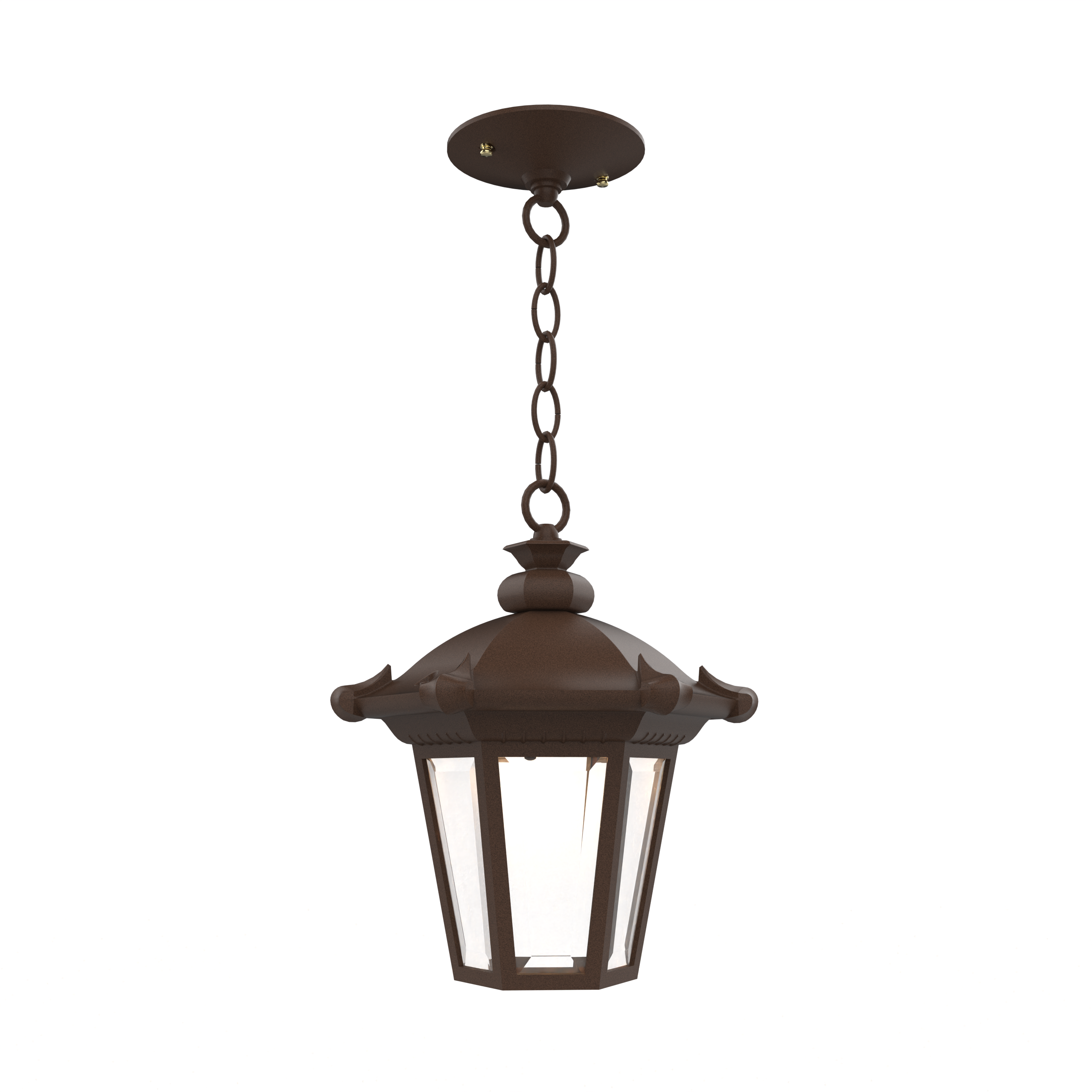 Montpellier - Ceiling mounting with chain open bottom small format - 13350