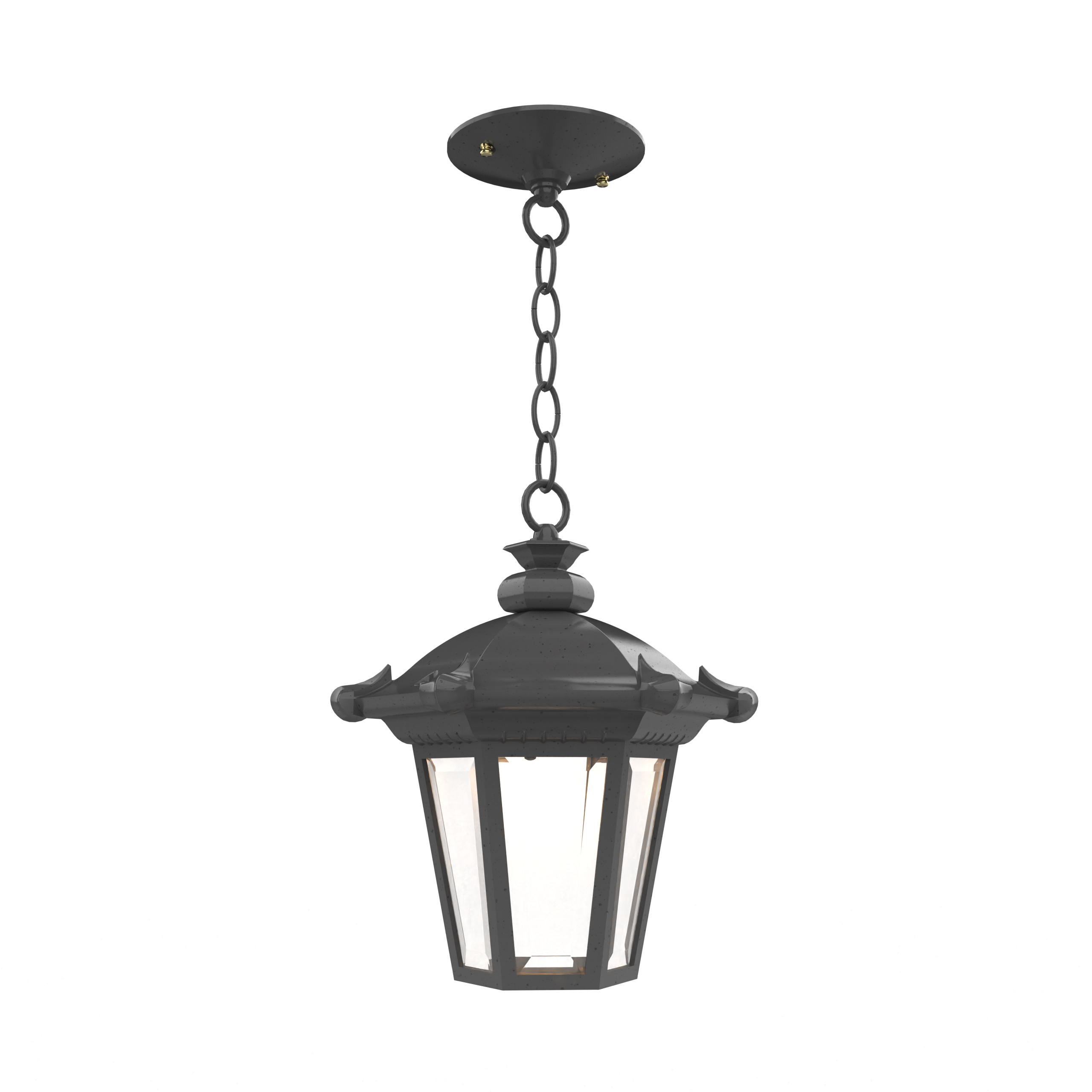 Montpellier - Ceiling mounting with chain open bottom small format - 13350