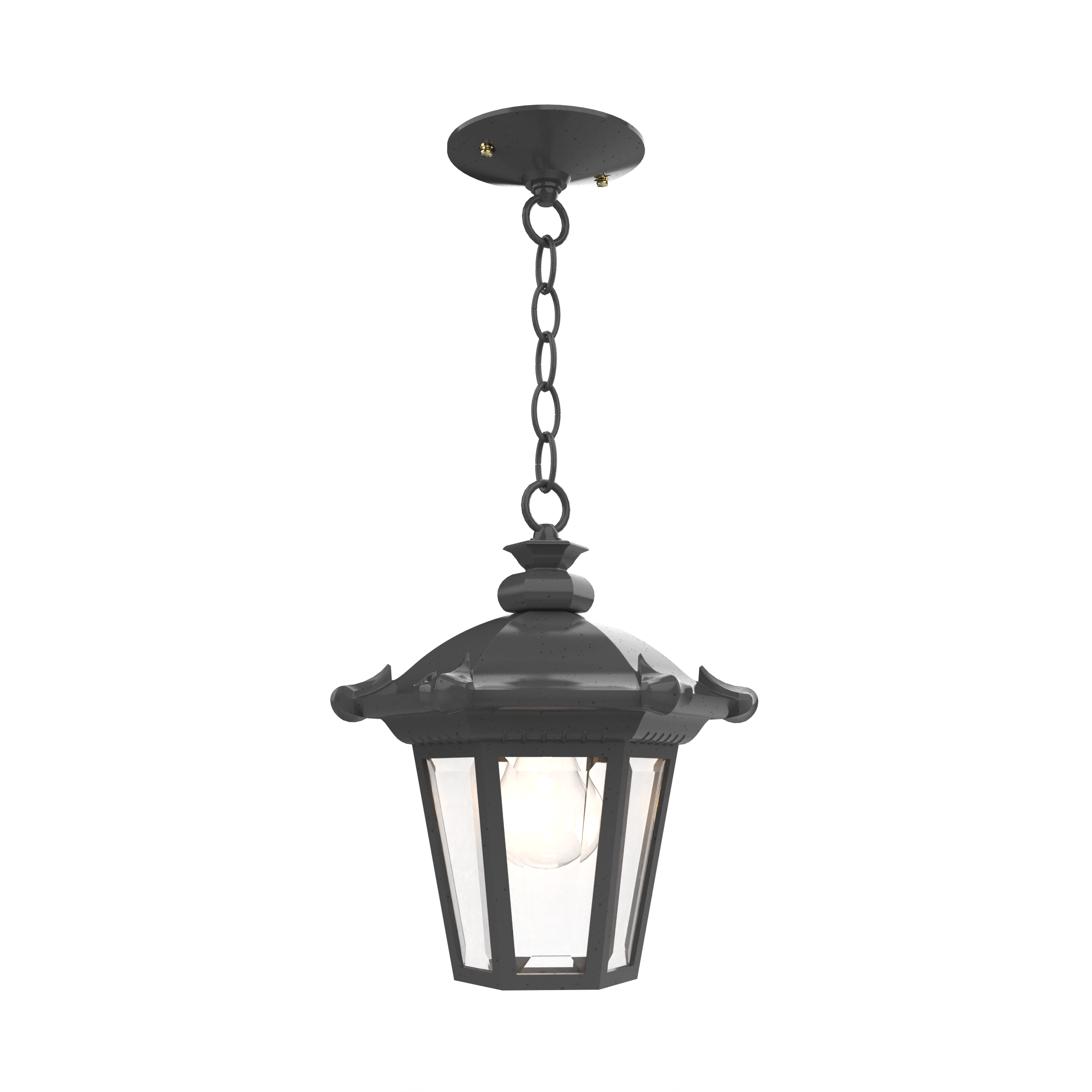 Montpellier - Ceiling mounting with chain open bottom small format - 13350
