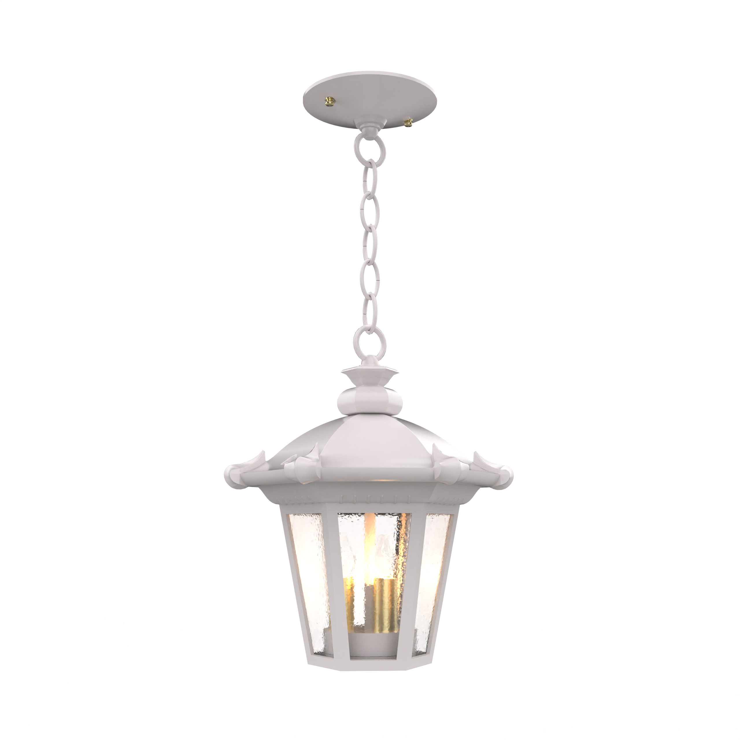 Montpellier - Ceiling mounting with chain open bottom small format - 13350