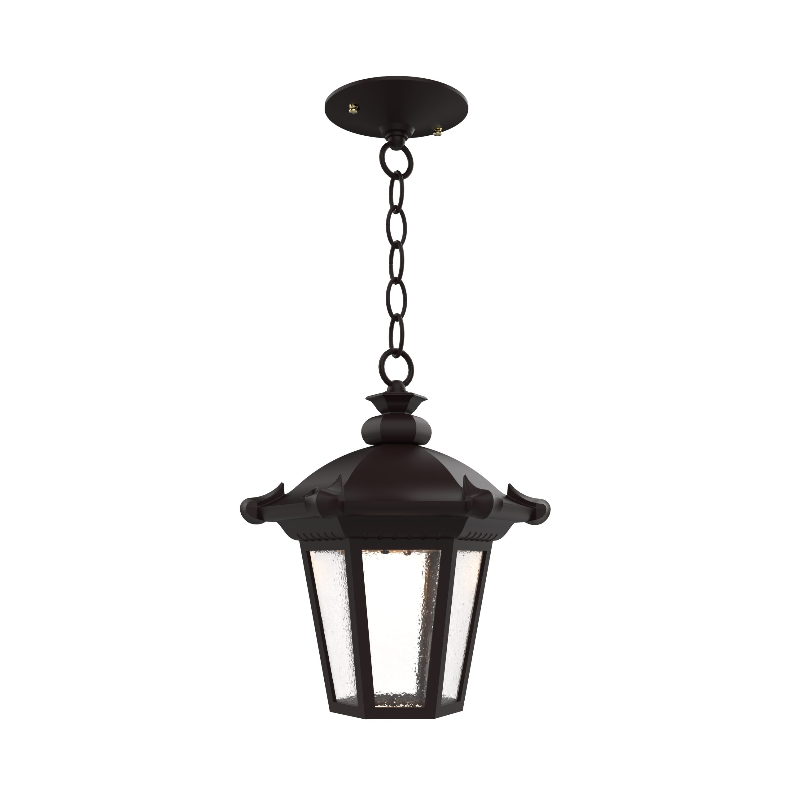 Montpellier - Ceiling mounting with chain open bottom small format - 13350