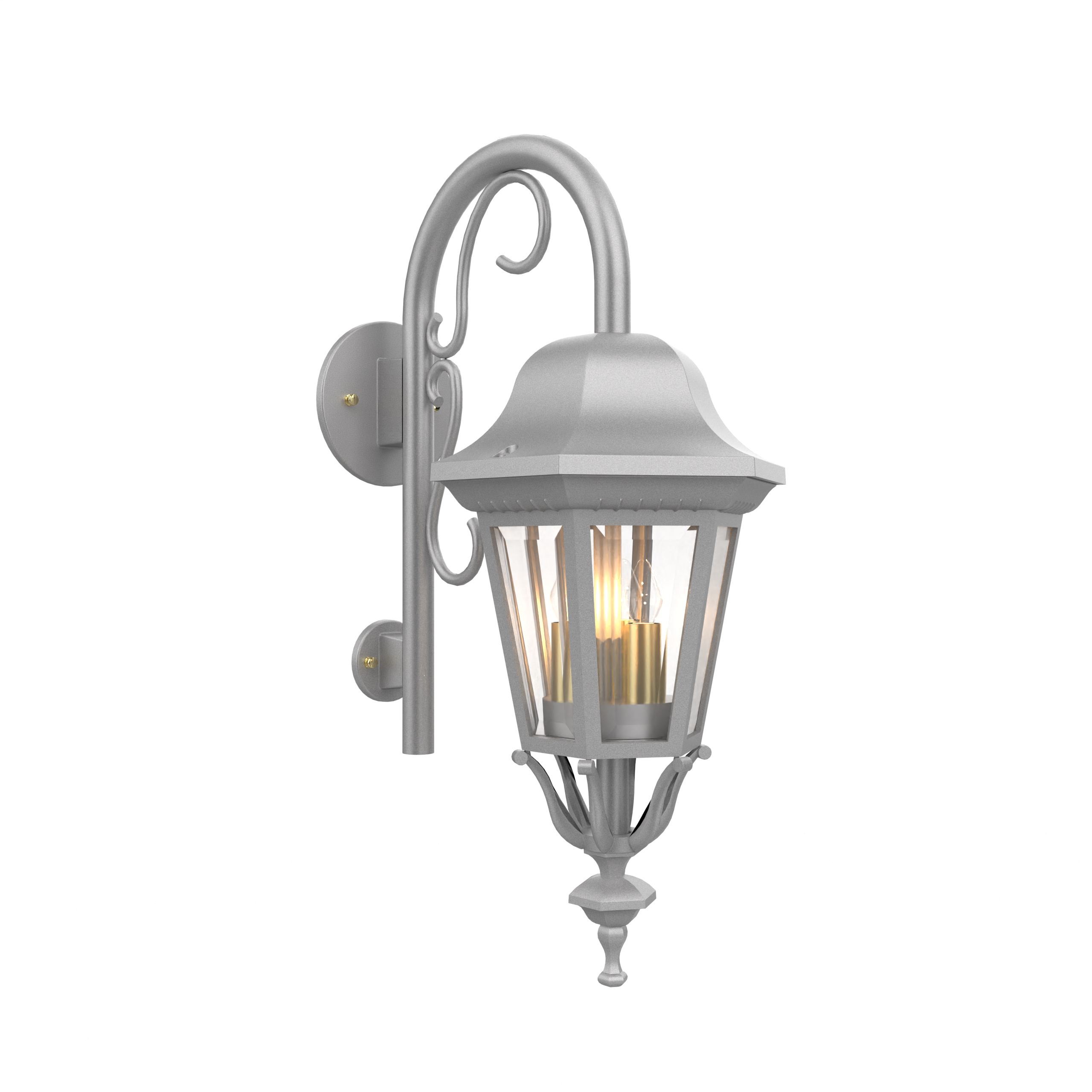 Florence - Wall mount down with cane closed bottom small size - 13798