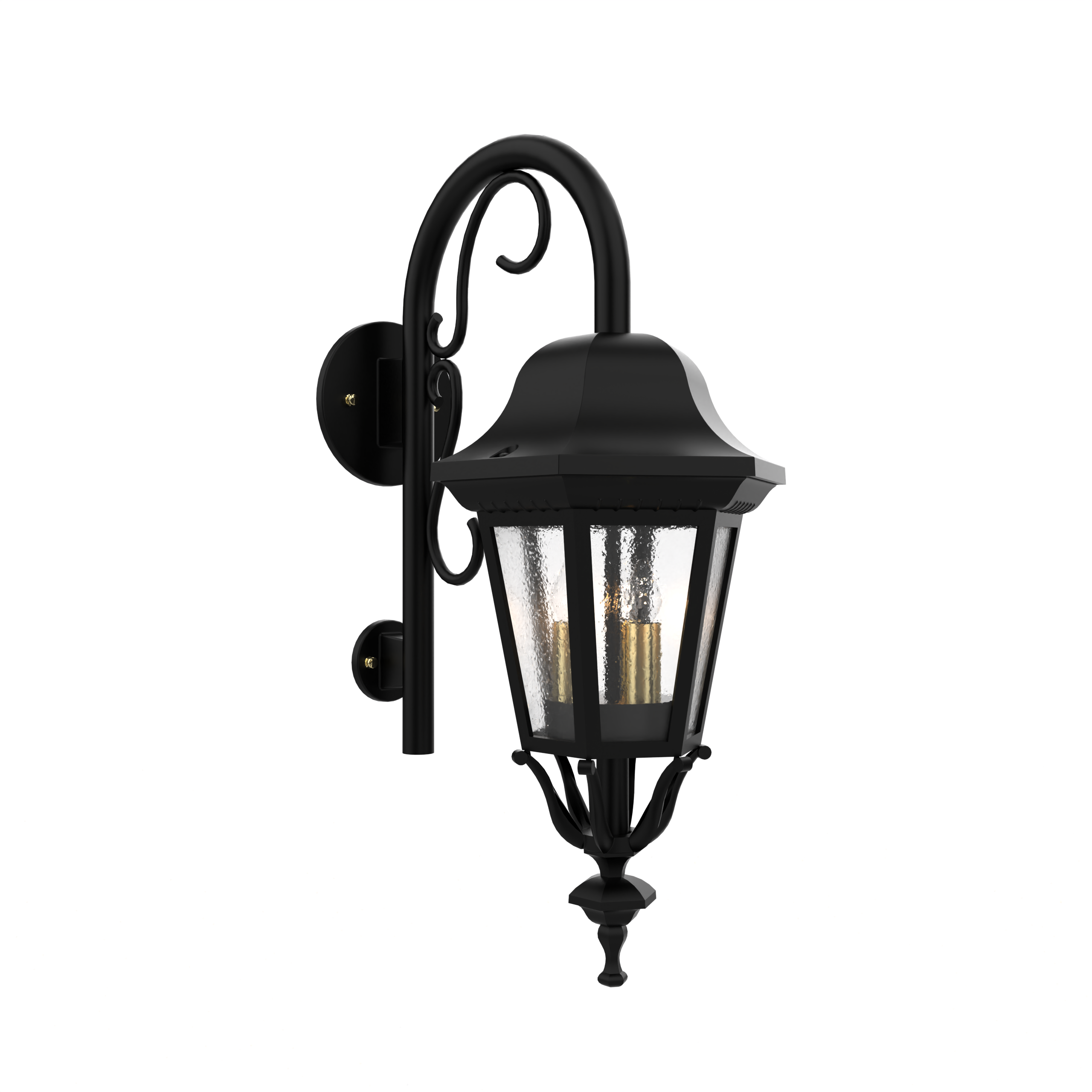 Florence - Wall mount down with cane closed bottom small size - 13798