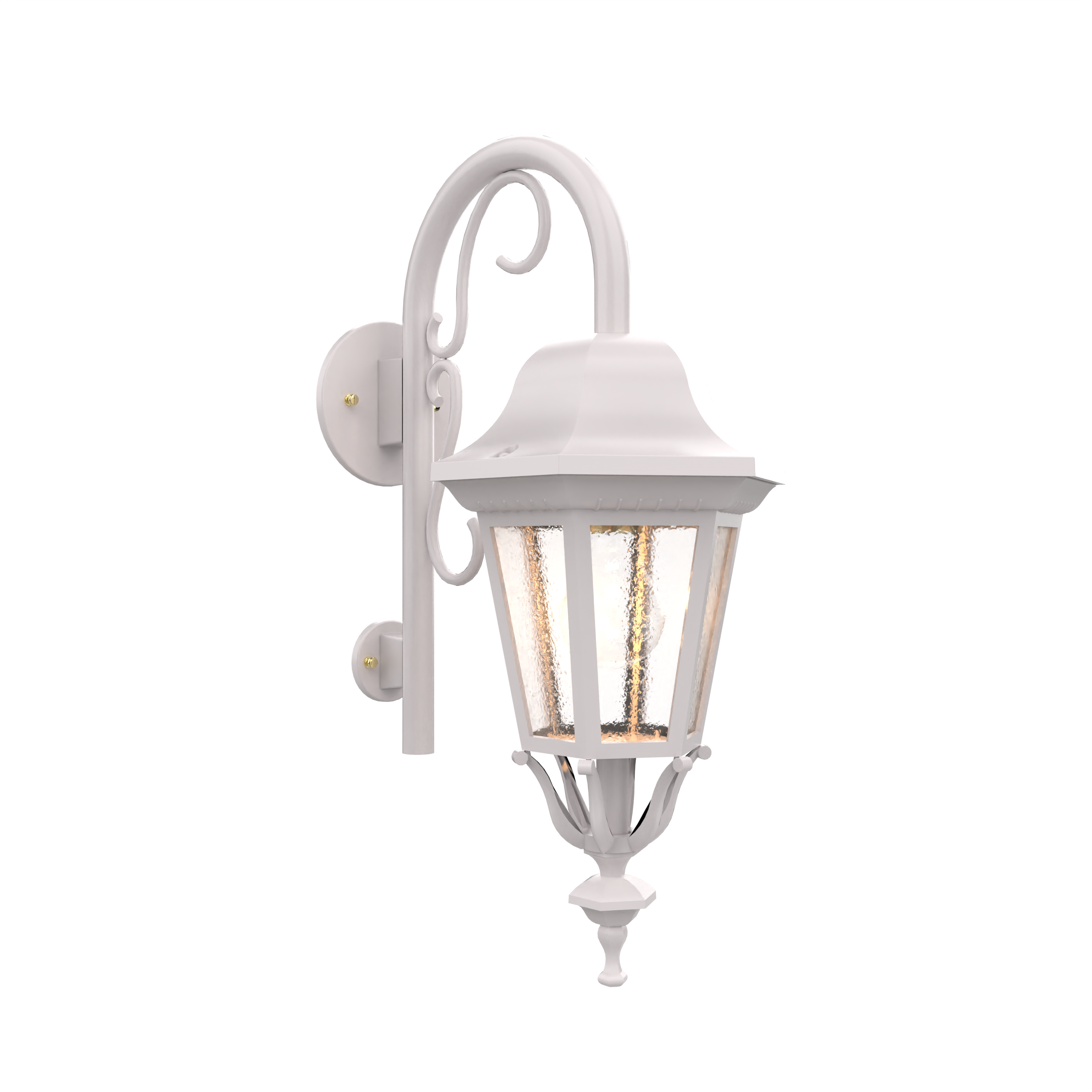 Florence - Wall mount down with cane closed bottom small size - 13798