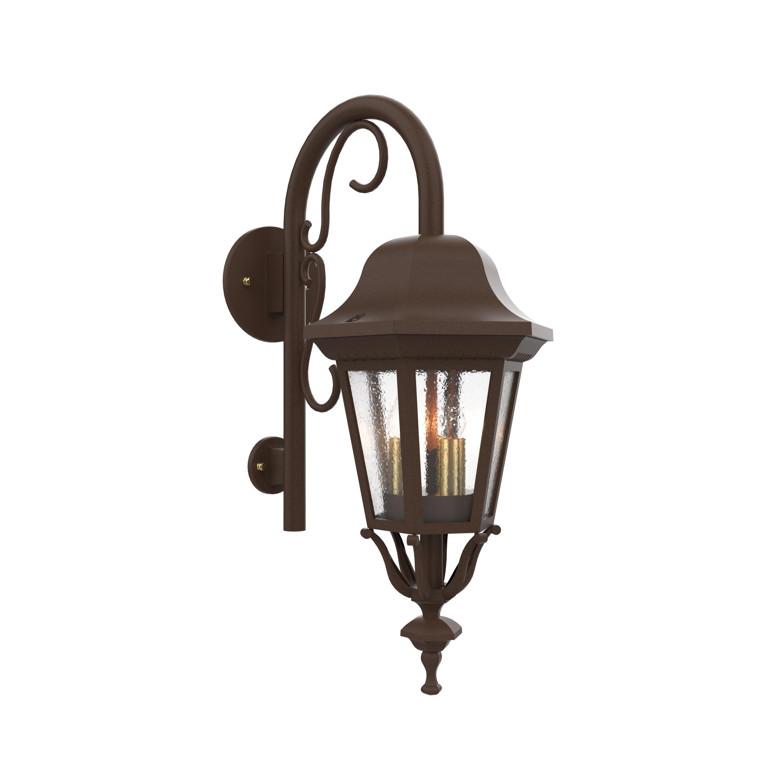 Florence - Wall mount down with cane closed bottom small size - 13798