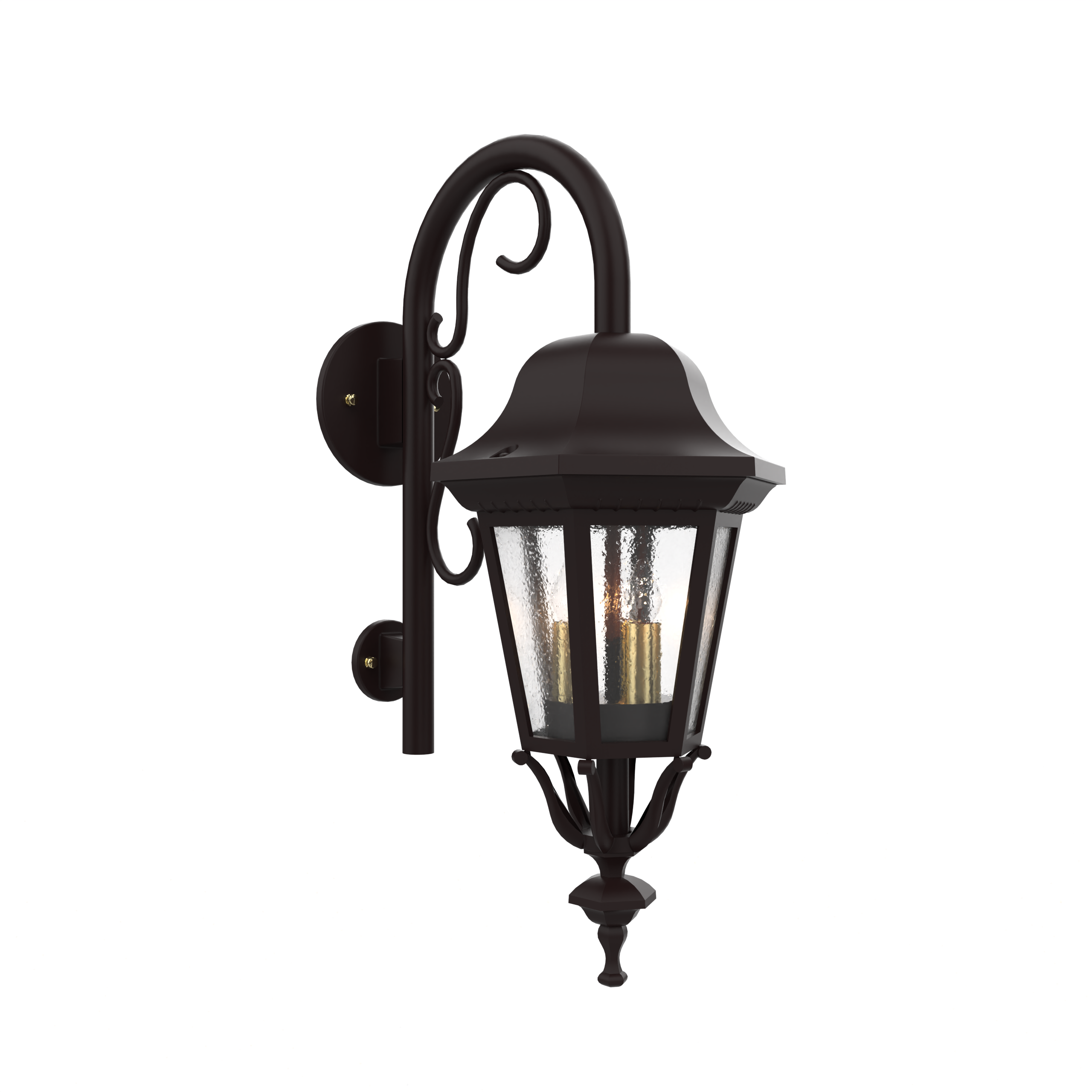 Florence - Wall mount down with cane closed bottom small size - 13798