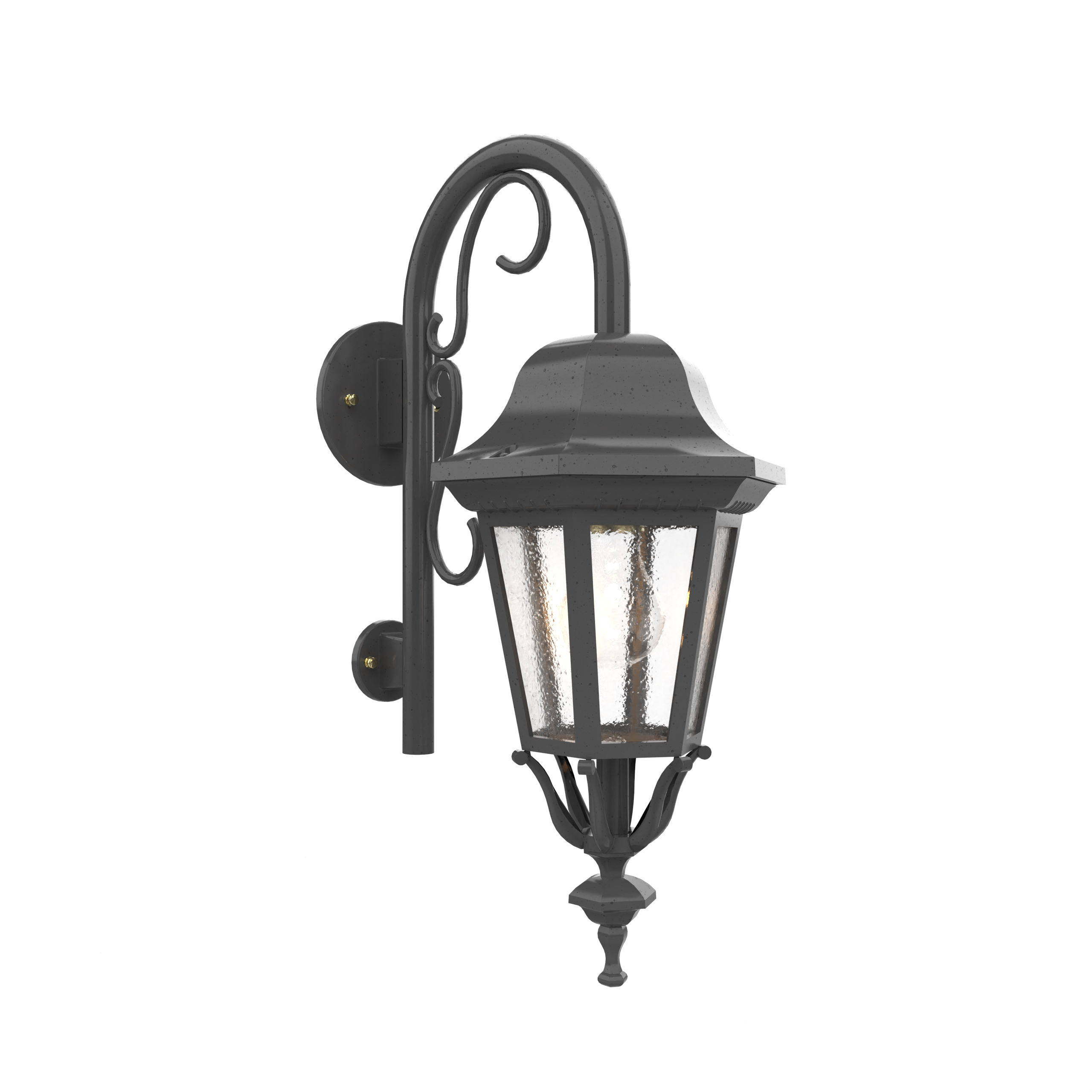 Florence - Wall mount down with cane closed bottom small size - 13798